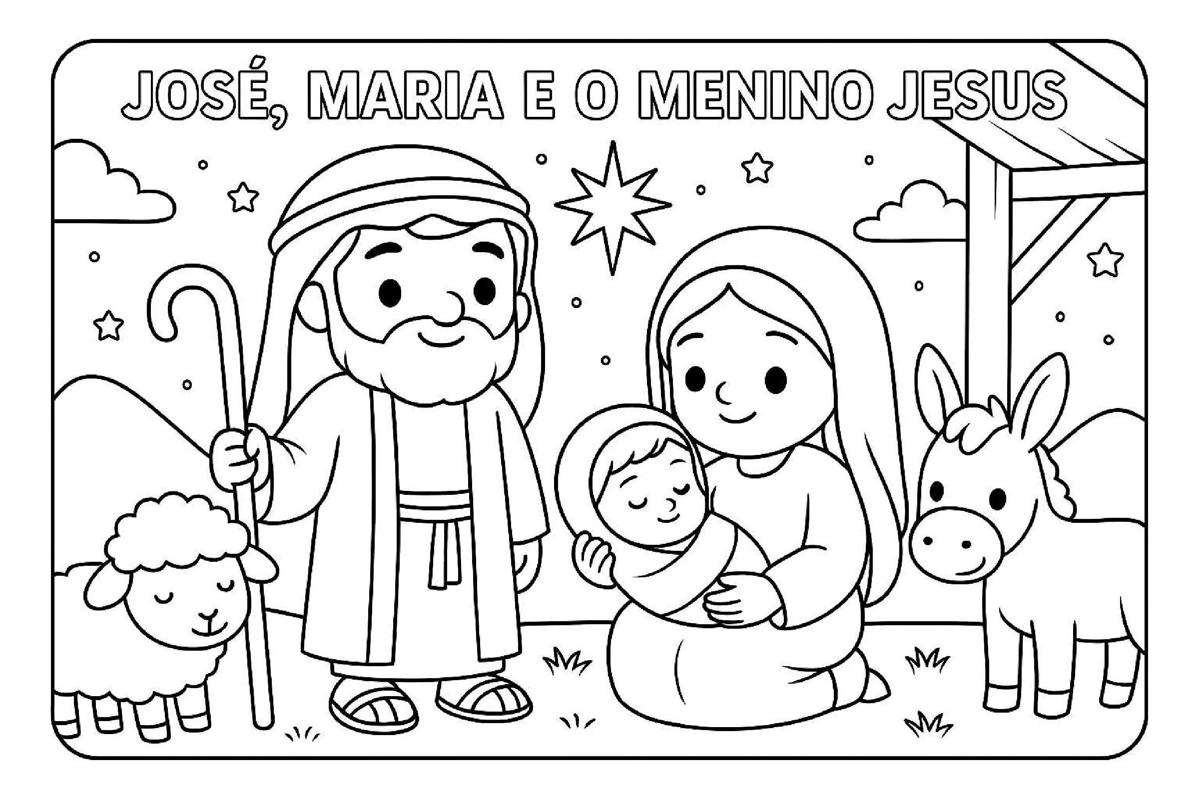 Personagens Biblicos Para Colorir 20