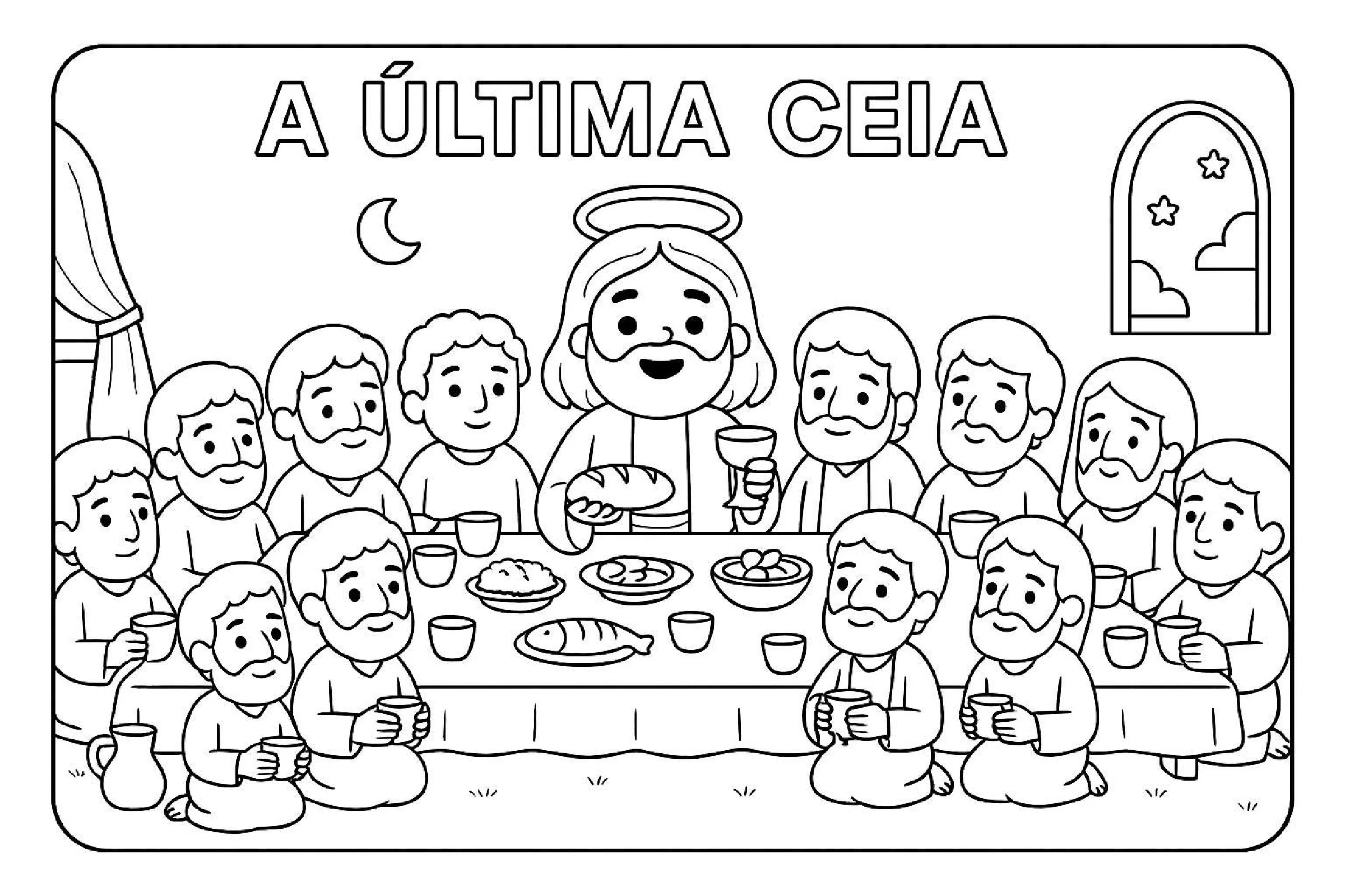 Personagens Biblicos Para Colorir 29