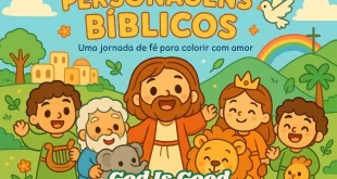 Personagens Bíblicos para Colorir