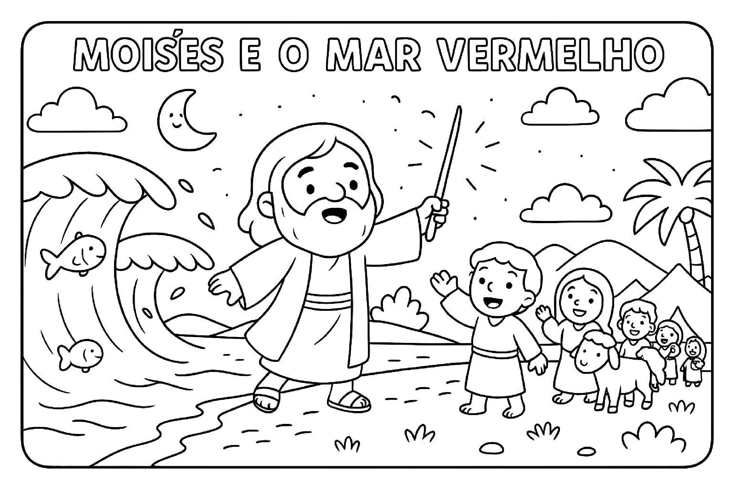 Personagens Biblicos Para Colorir 7