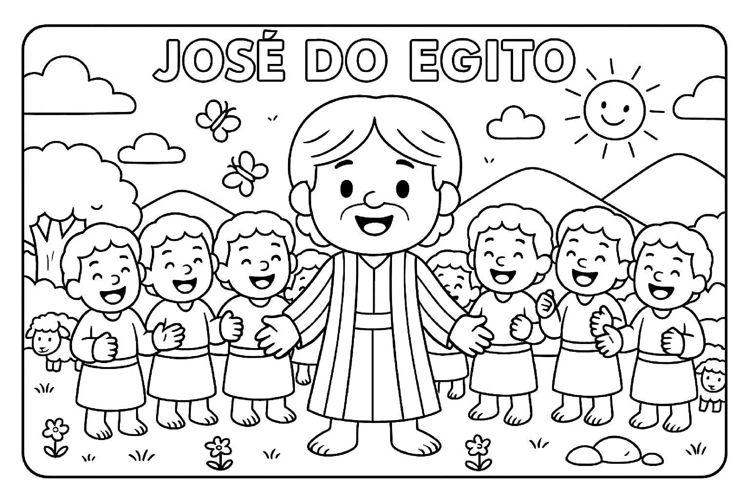Personagens Biblicos Para Colorir 9