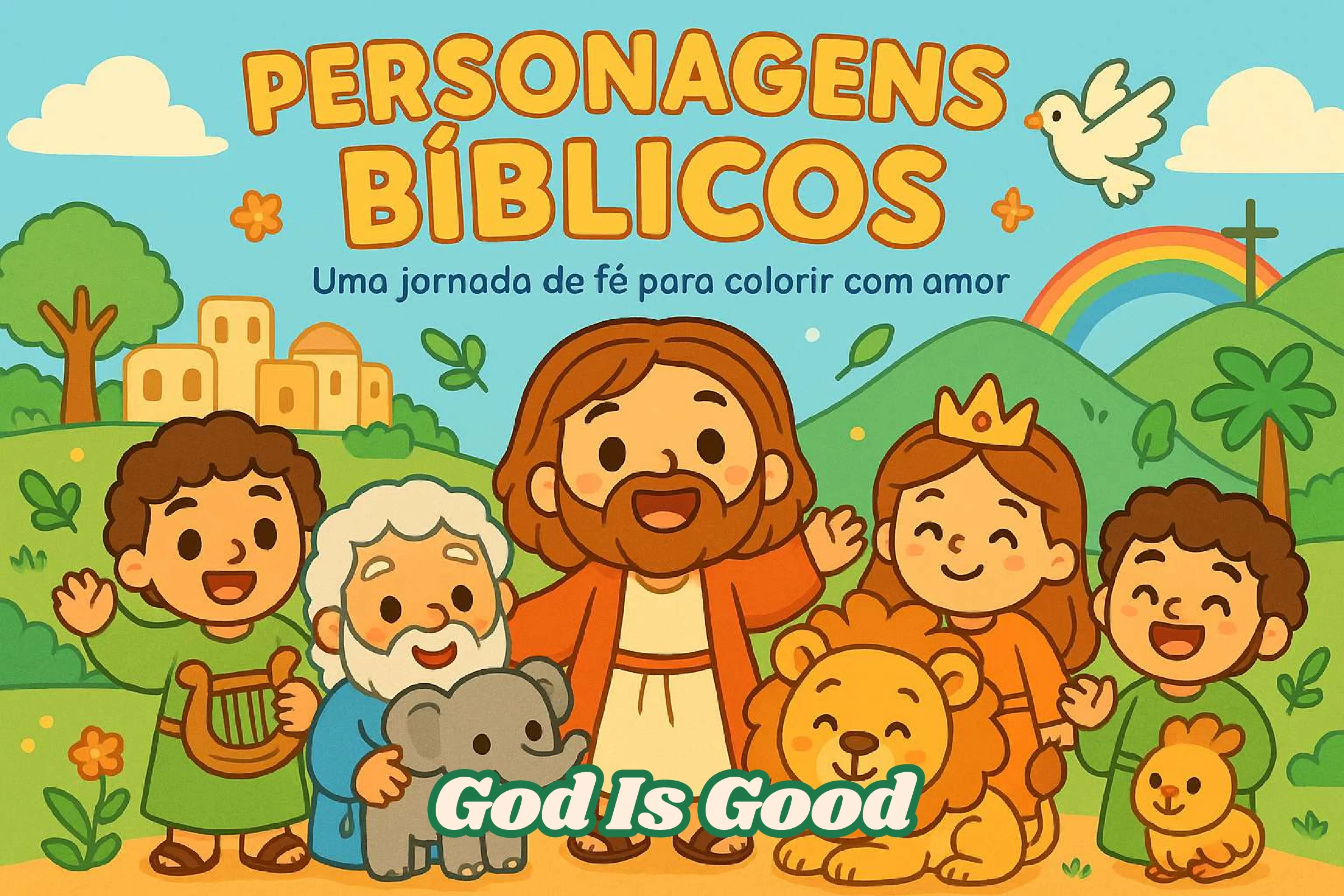 Personagens Bíblicos para Colorir