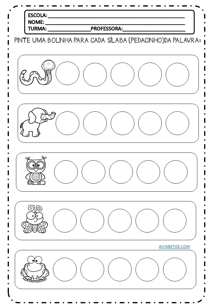 Sondagem Alfabetizacao