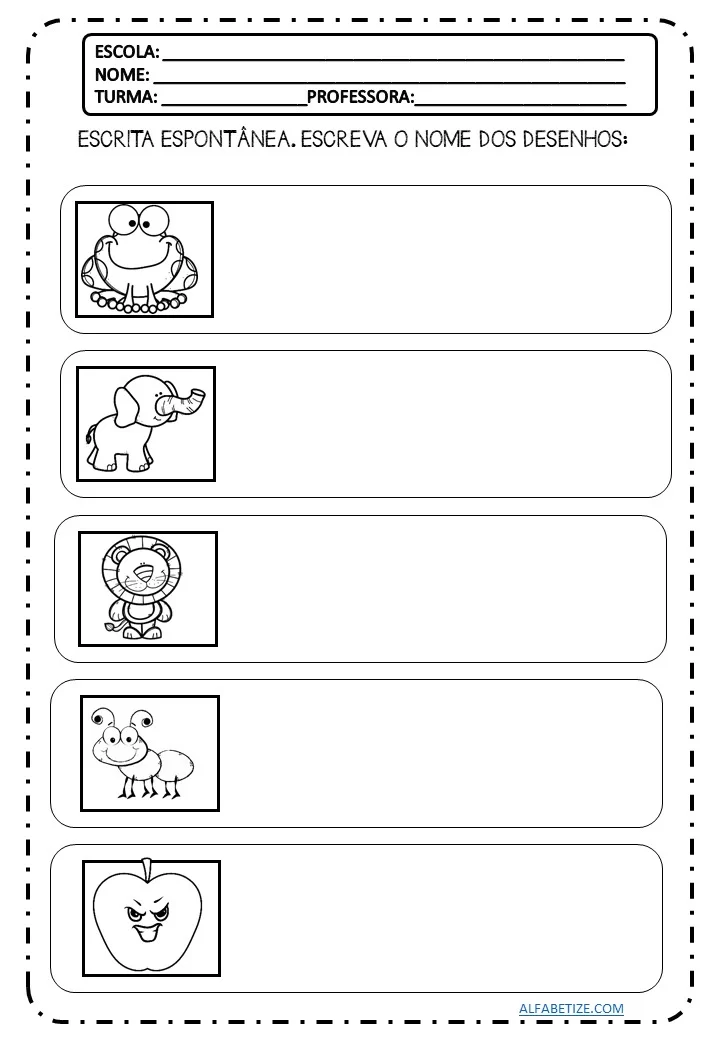 Sondagem Alfabetizacao13