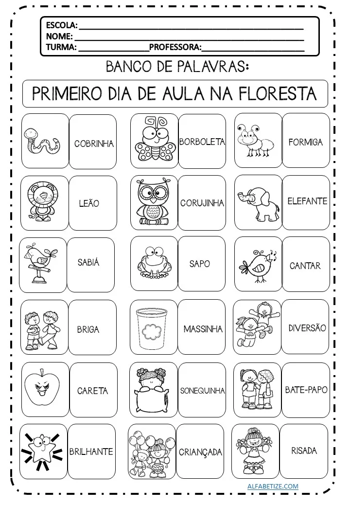 Sondagem Alfabetizacao