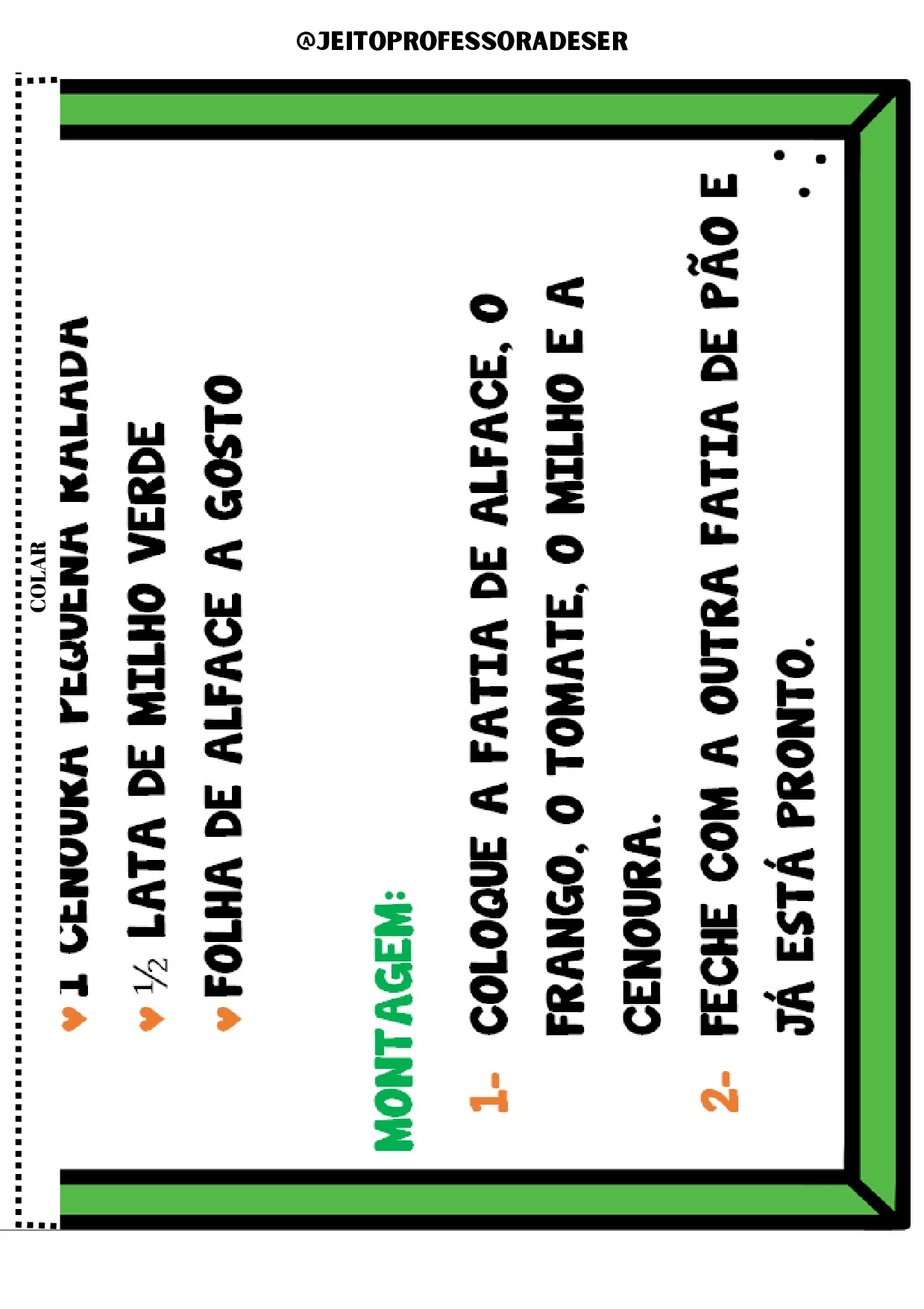 Super Kit Alimentacao Saudavel Para Educacao Infantil 39