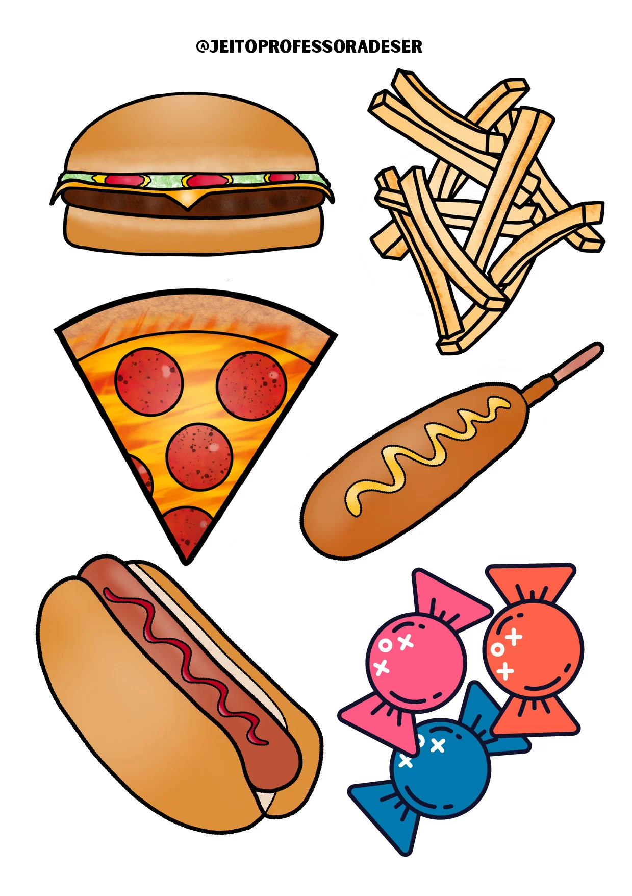 Super Kit Alimentacao Saudavel Para Educacao Infantil 5