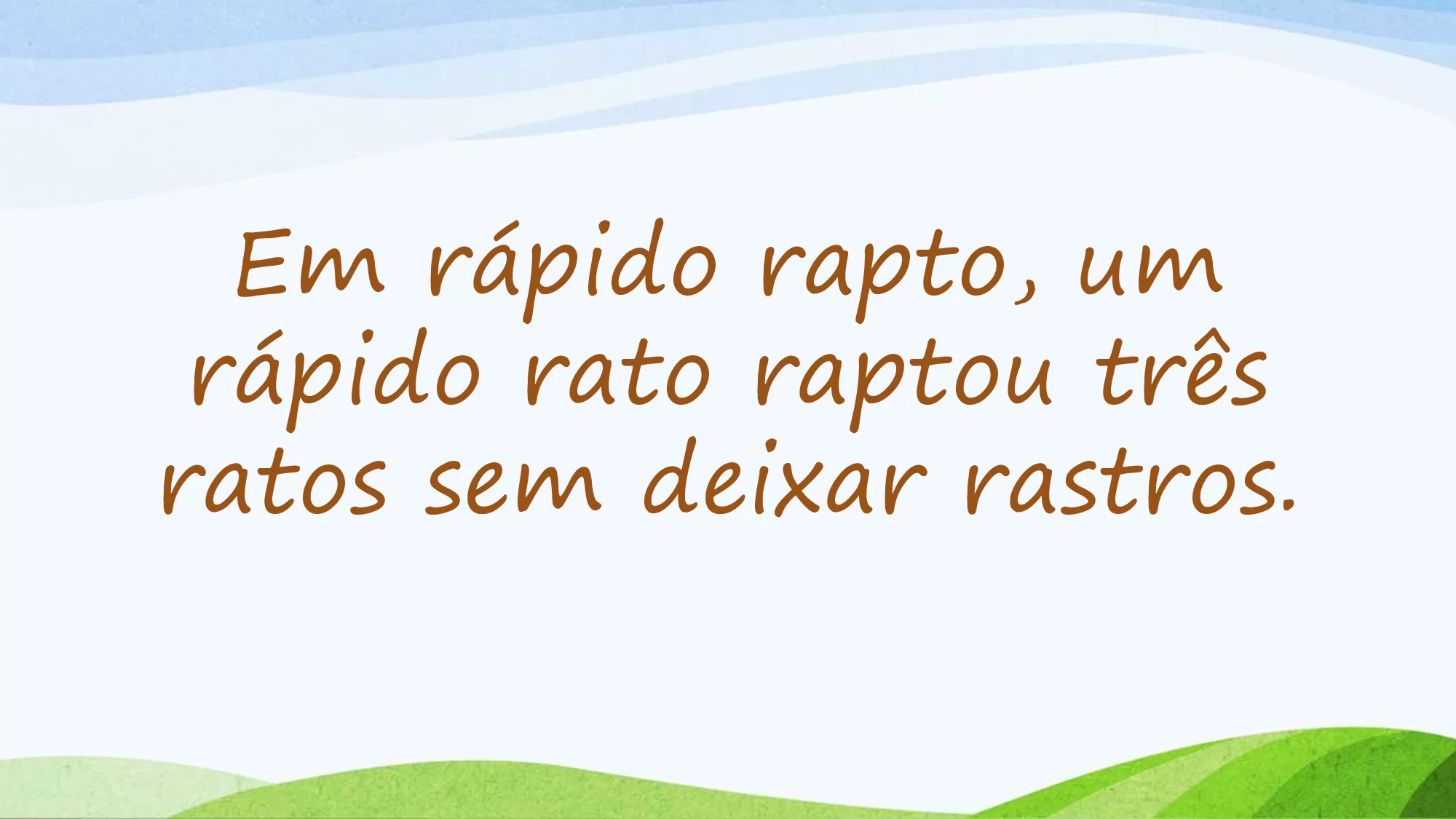 Trava Linguas Para Leitura – Atividade Divertida E Educativa Em PDF 18
