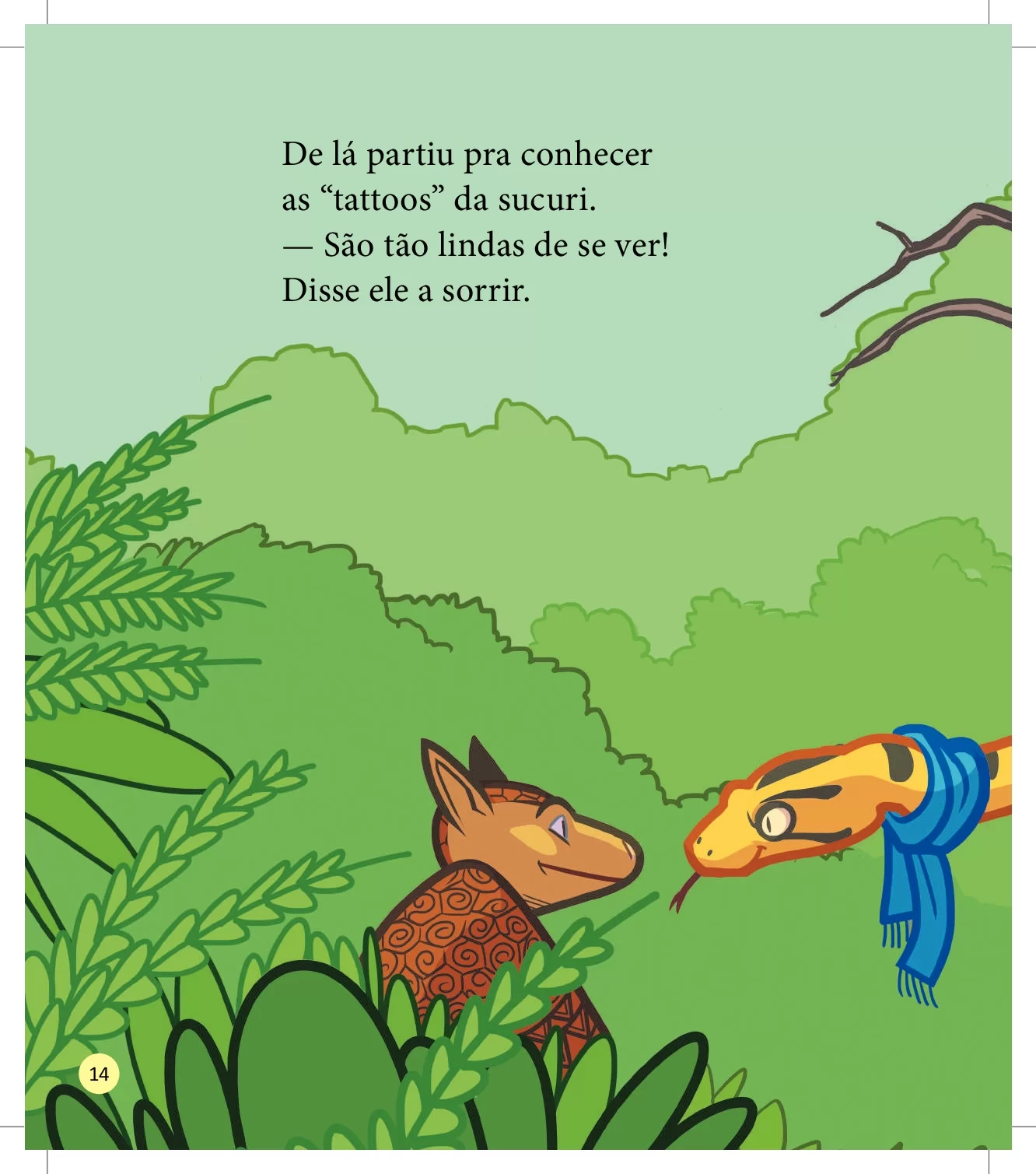 A Tatuagem Do Tatu Livro Infantil Em PDF Para Imprimir 16