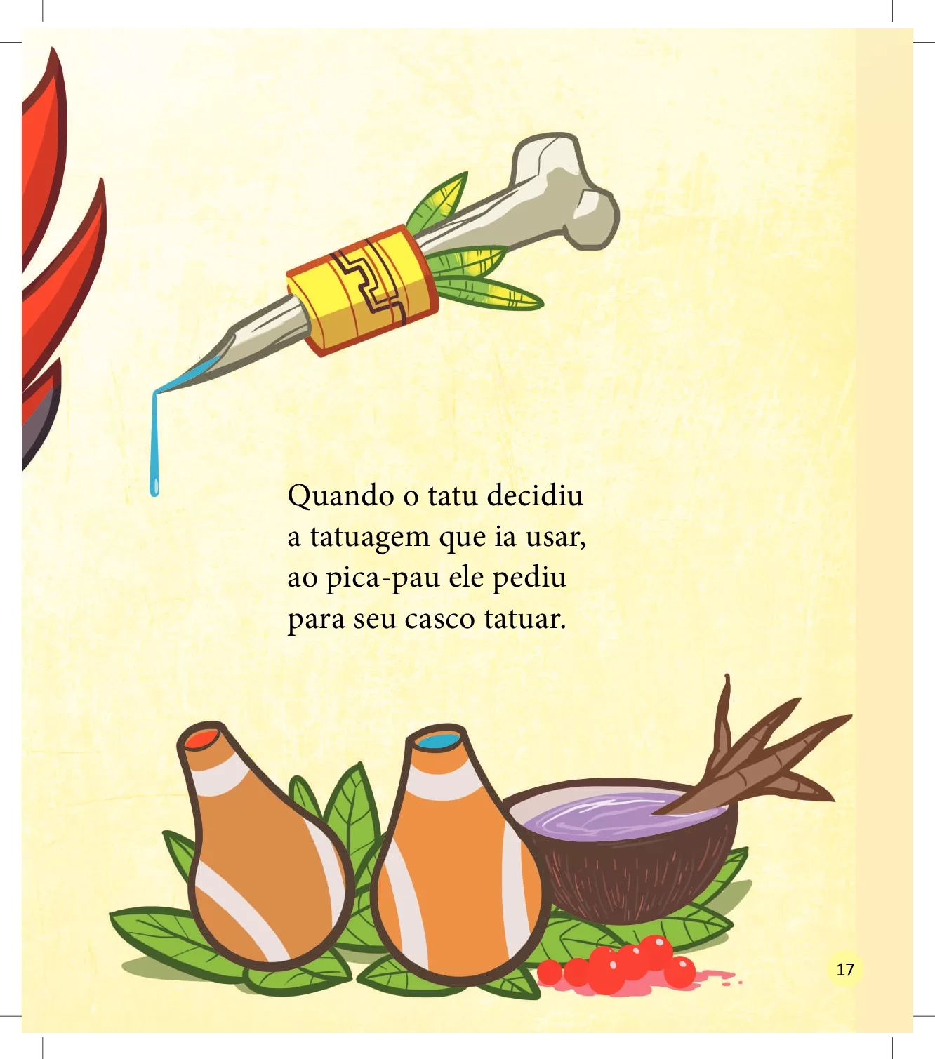 A Tatuagem Do Tatu Livro Infantil Em PDF Para Imprimir 19