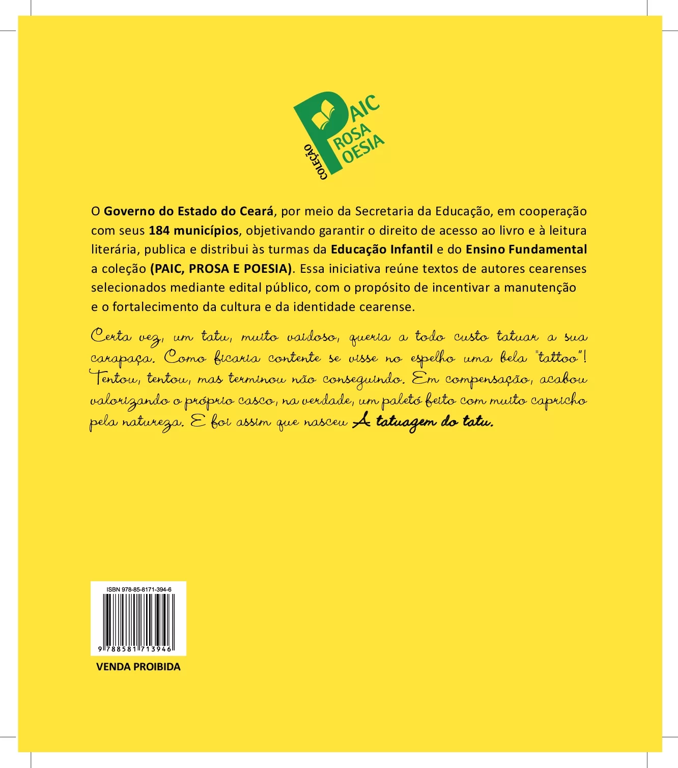 A Tatuagem Do Tatu Livro Infantil Em PDF Para Imprimir 32