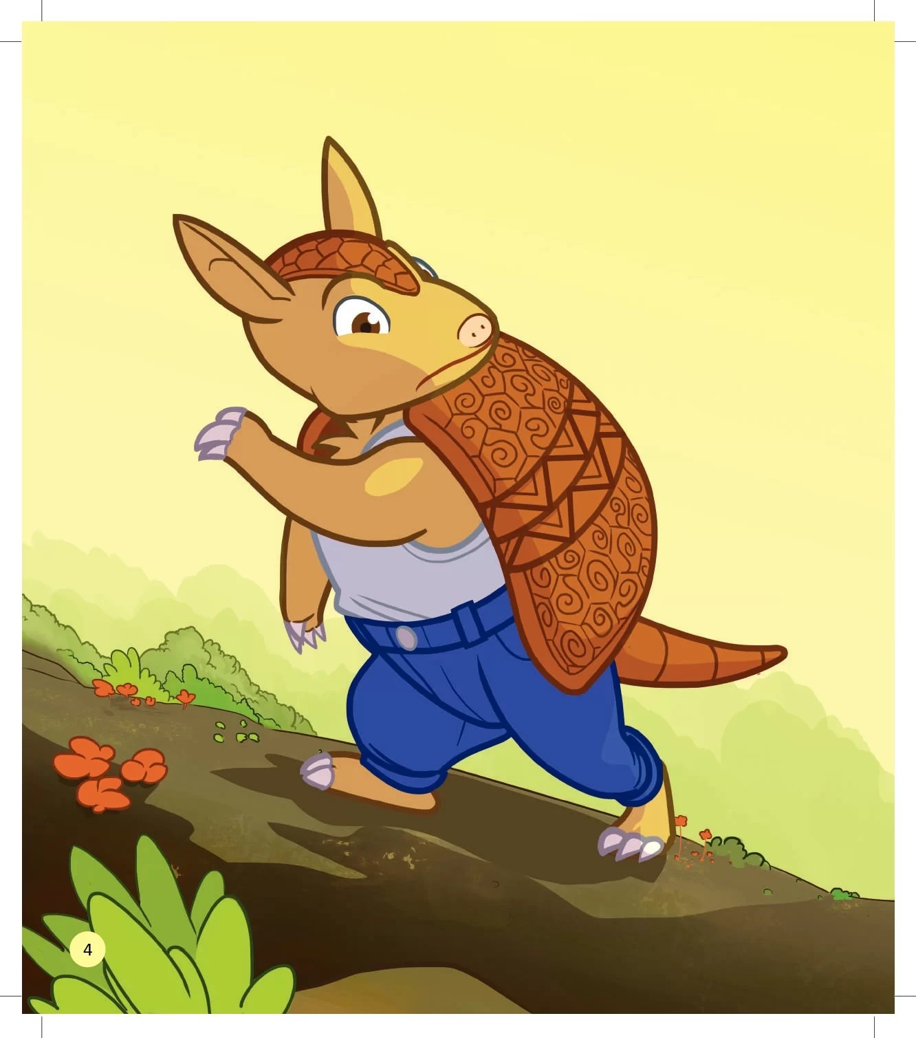 A Tatuagem Do Tatu Livro Infantil Em PDF Para Imprimir 6