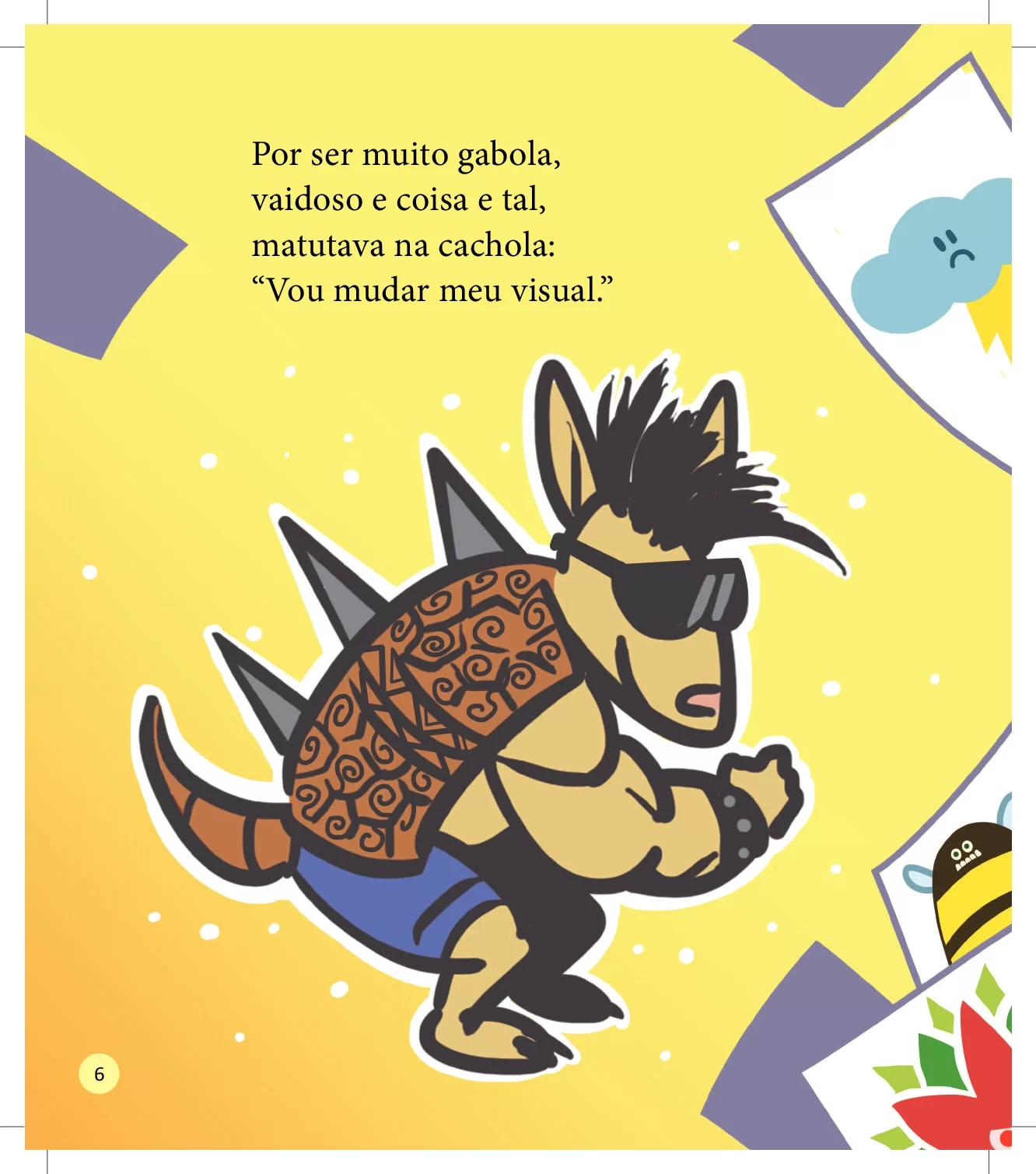 A Tatuagem Do Tatu Livro Infantil Em PDF Para Imprimir 8