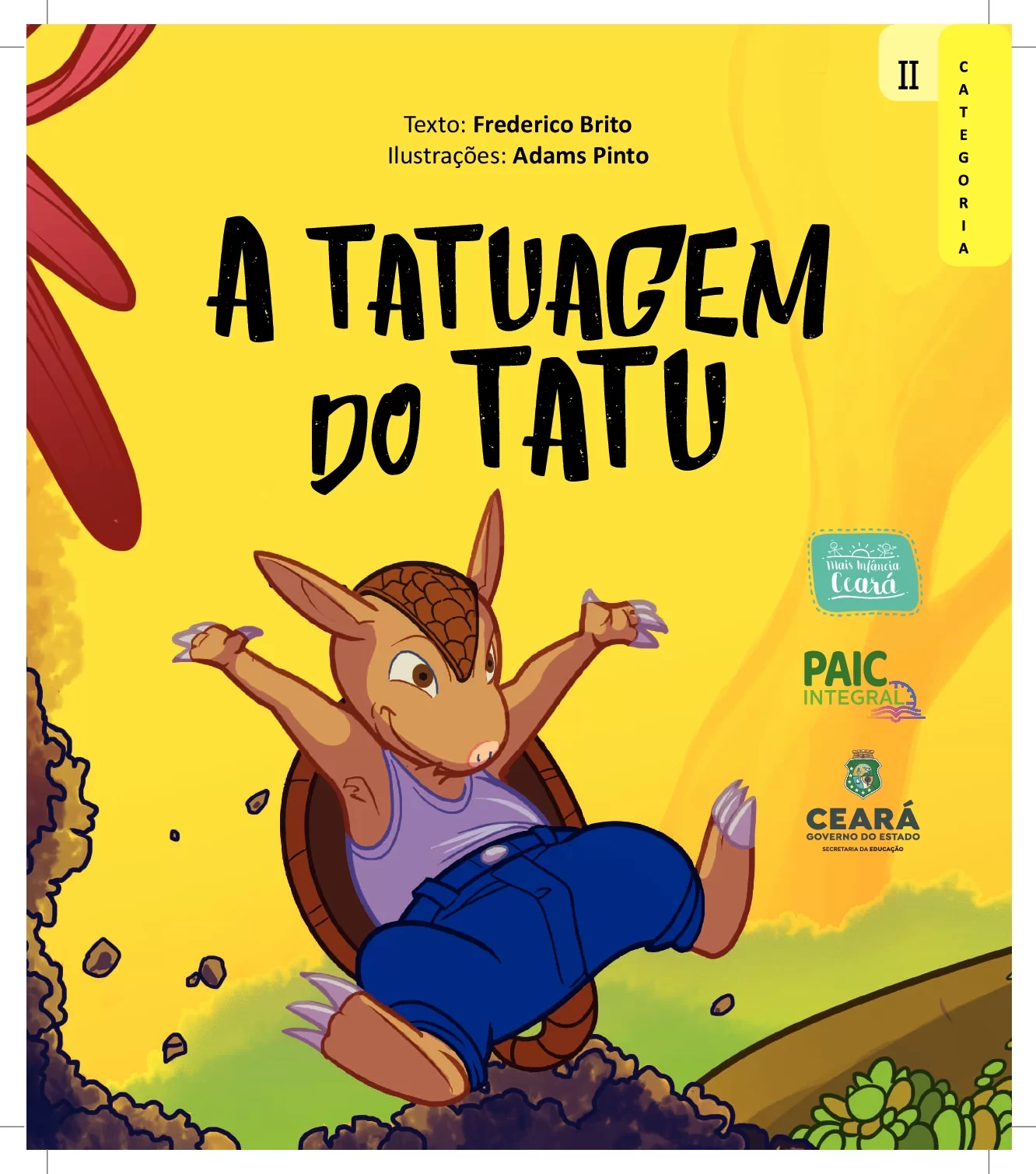 A Tatuagem do Tatu - Livro Infantil em PDF para Imprimir