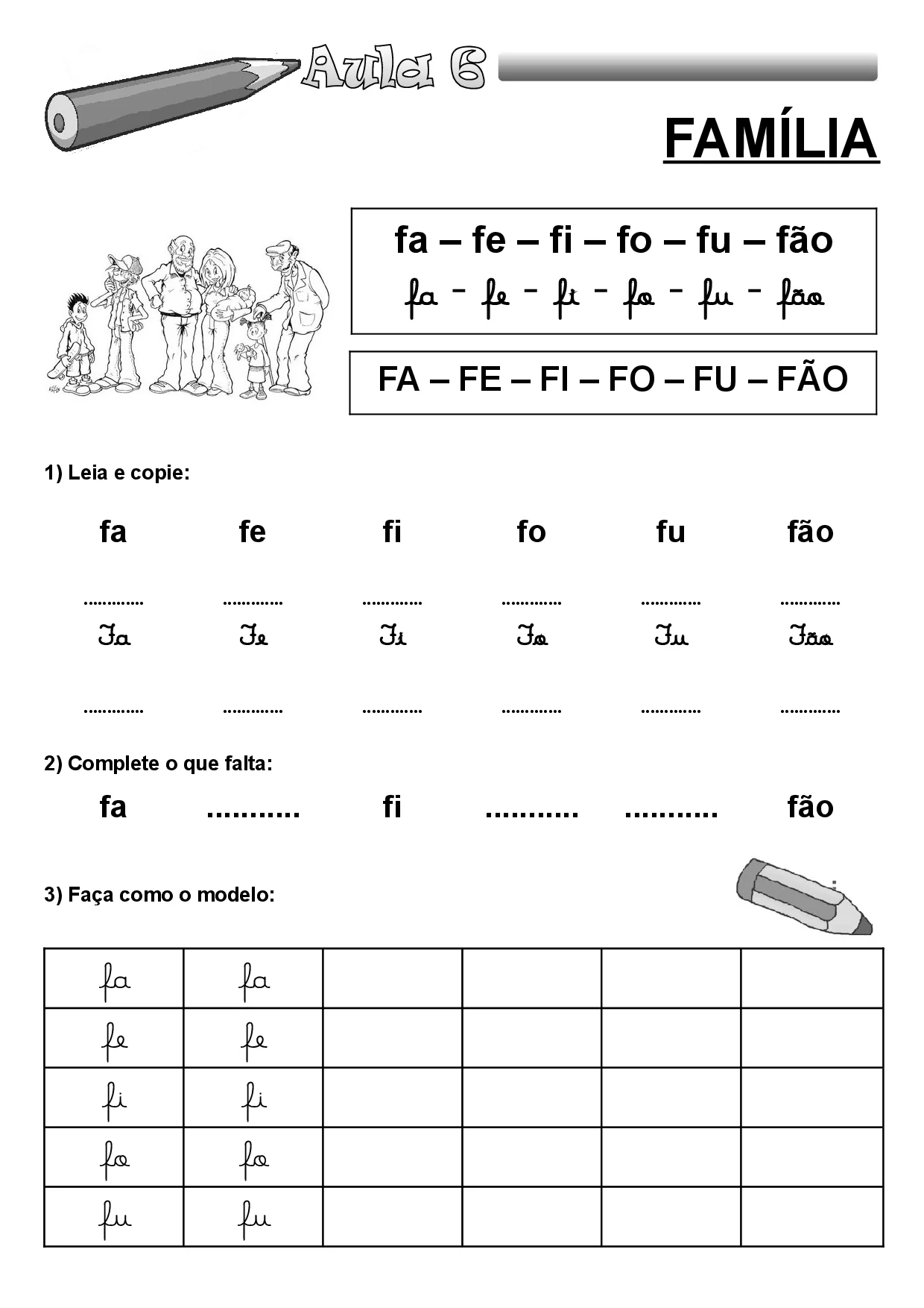 Apostila De Alfabetizacao Para Imprimir PDF Gratis 10
