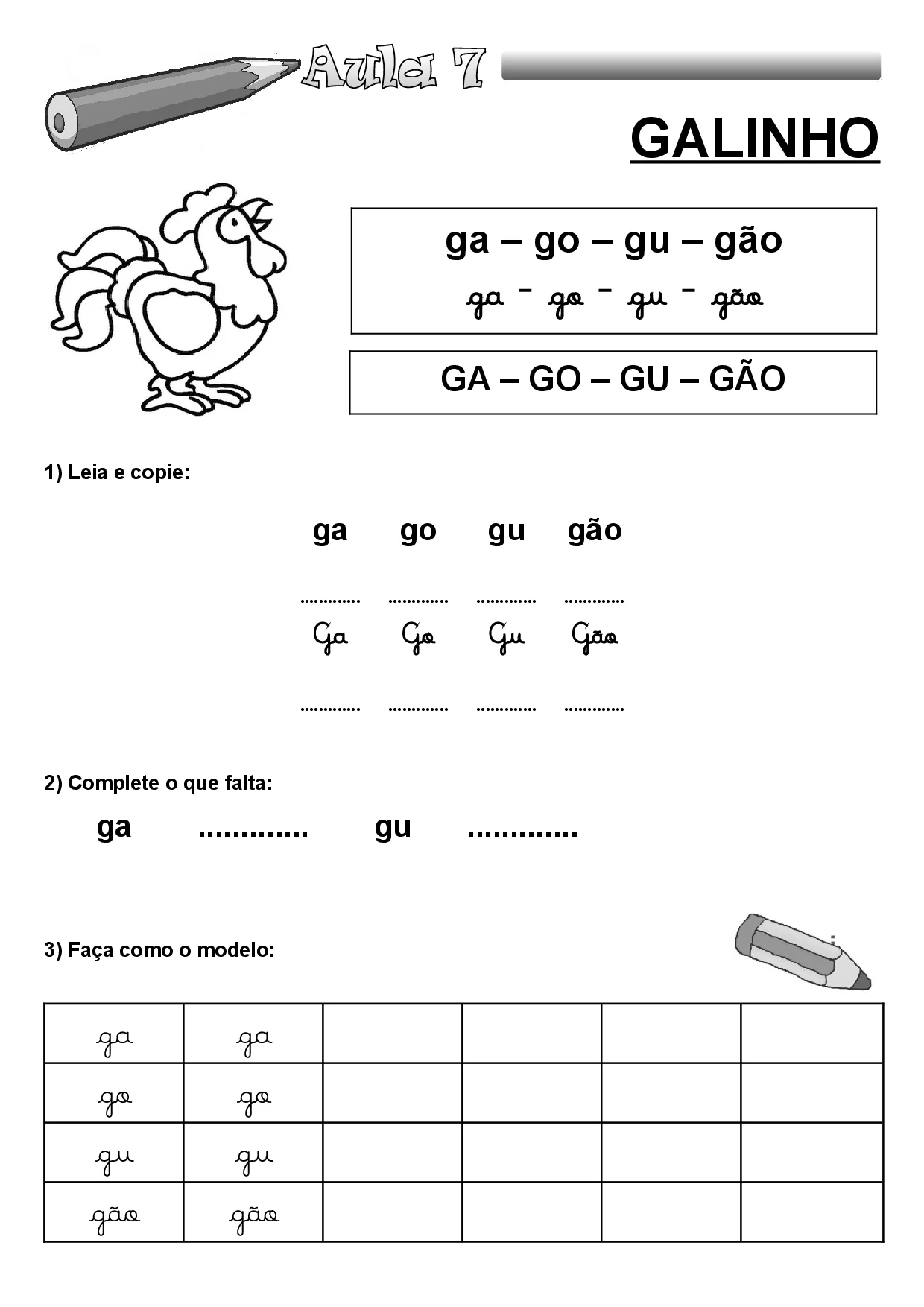 Apostila De Alfabetizacao Para Imprimir PDF Gratis 12