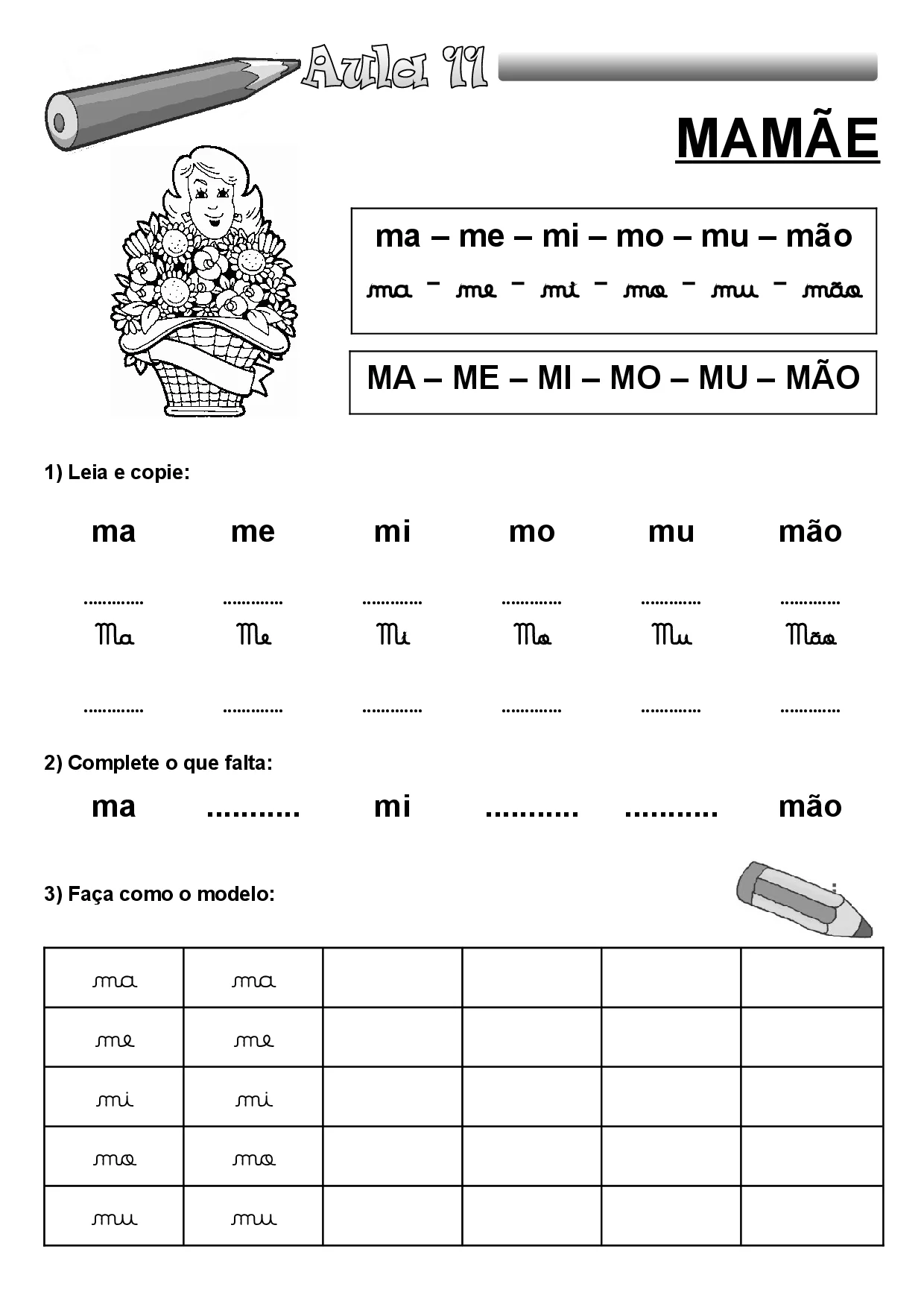 Apostila De Alfabetizacao Para Imprimir PDF Gratis 20
