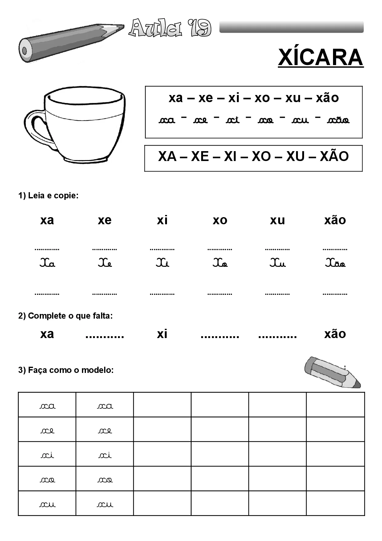 Apostila De Alfabetizacao Para Imprimir PDF Gratis 36