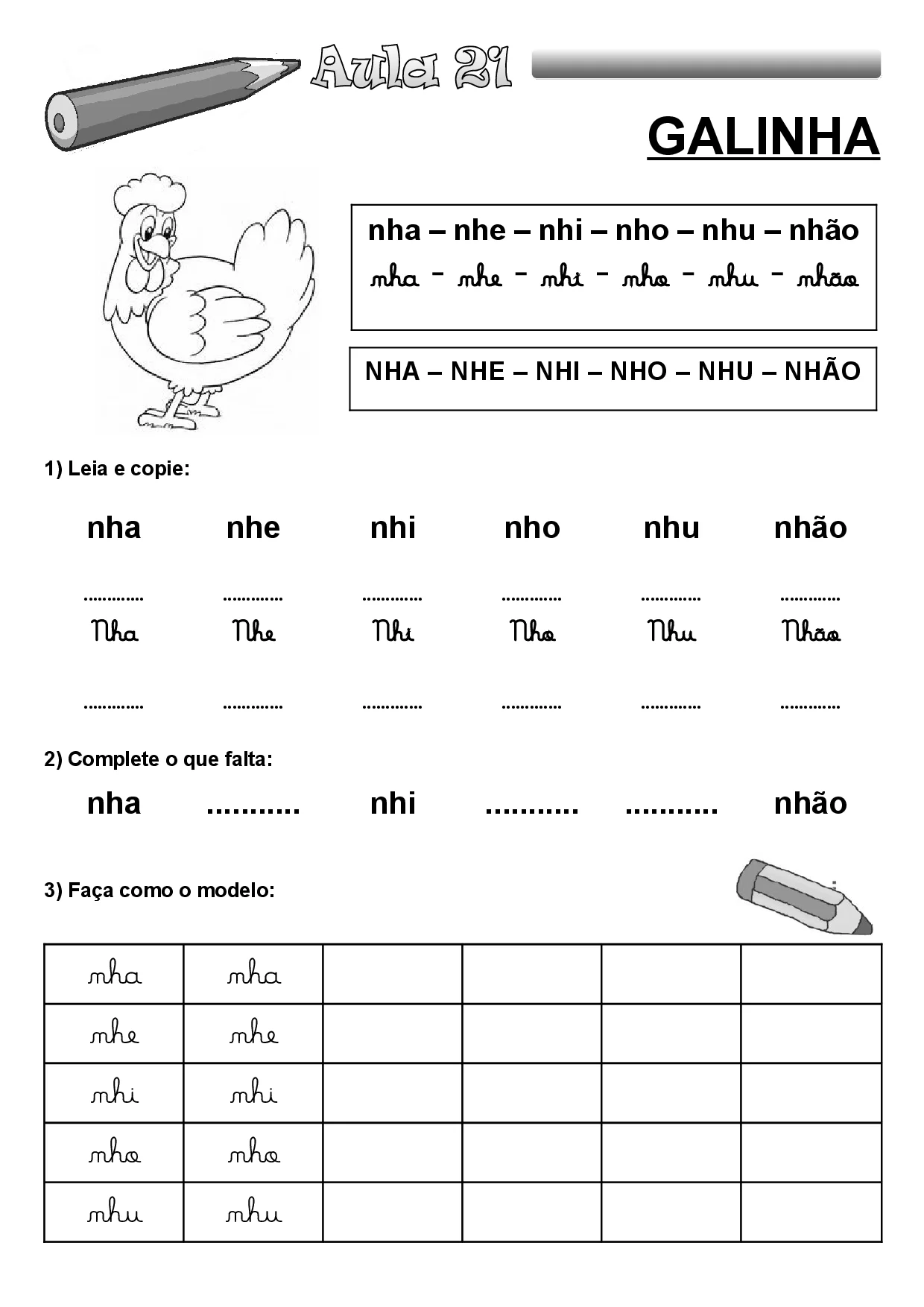 Apostila De Alfabetizacao Para Imprimir PDF Gratis 40
