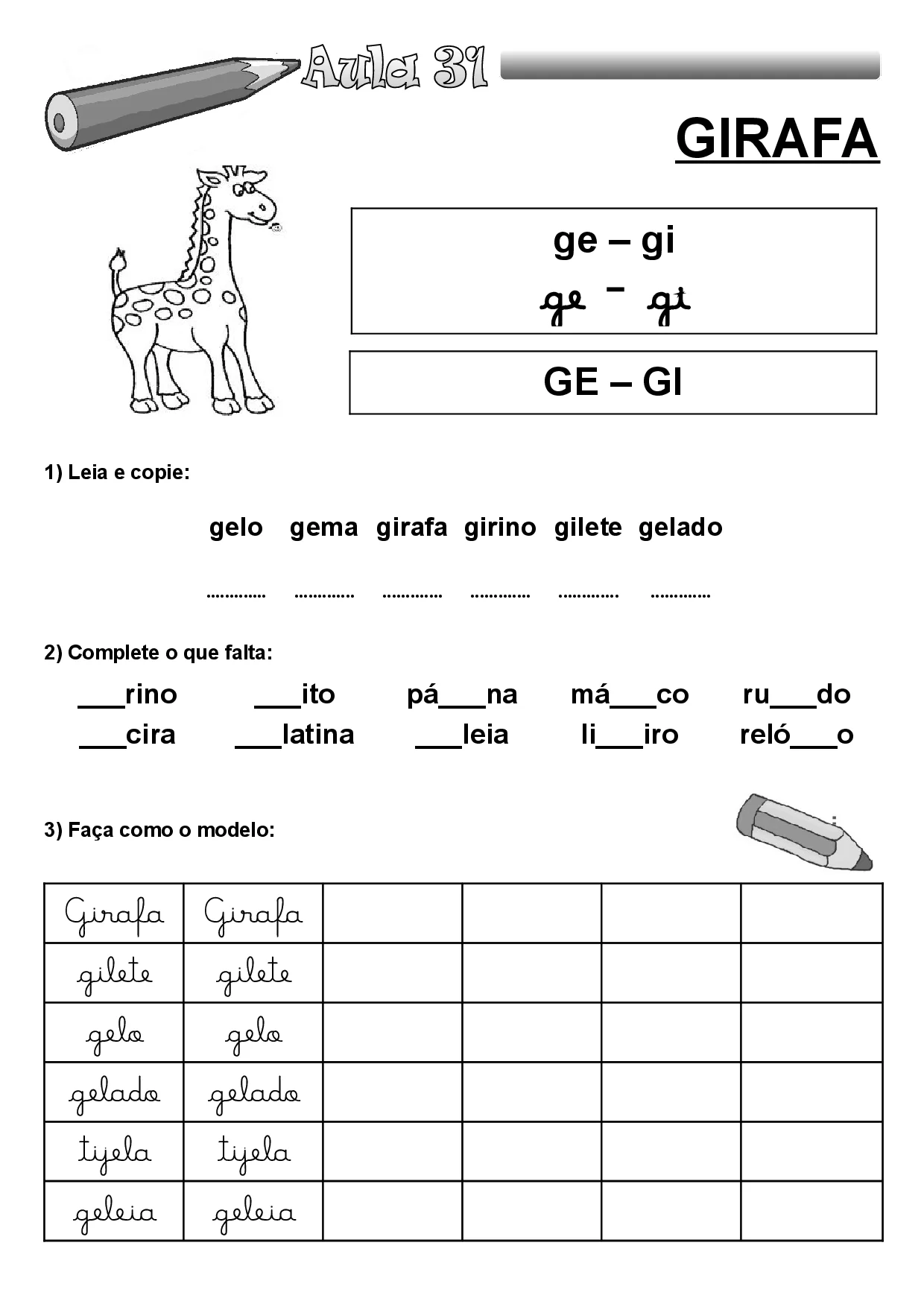 Apostila De Alfabetizacao Para Imprimir PDF Gratis 58