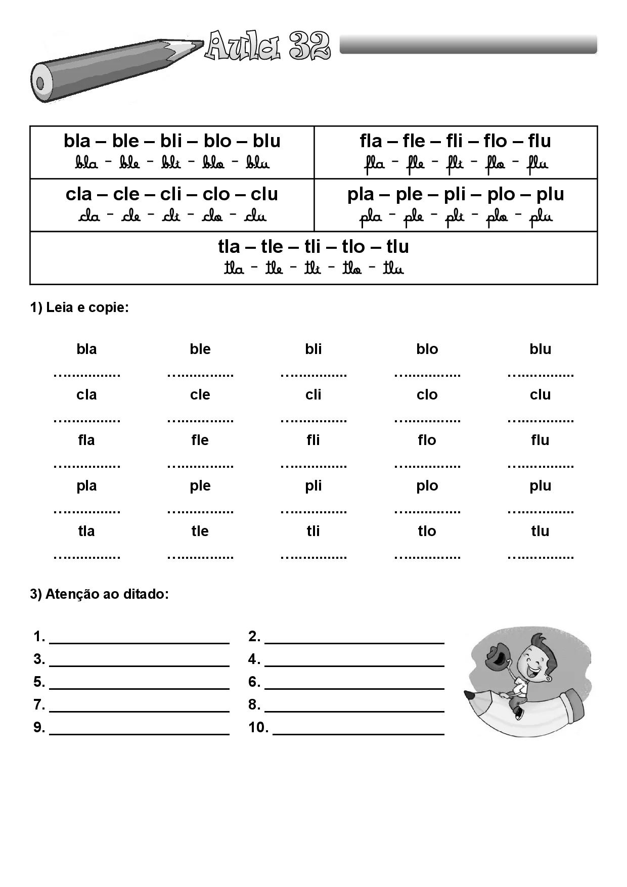 Apostila De Alfabetizacao Para Imprimir PDF Gratis 59