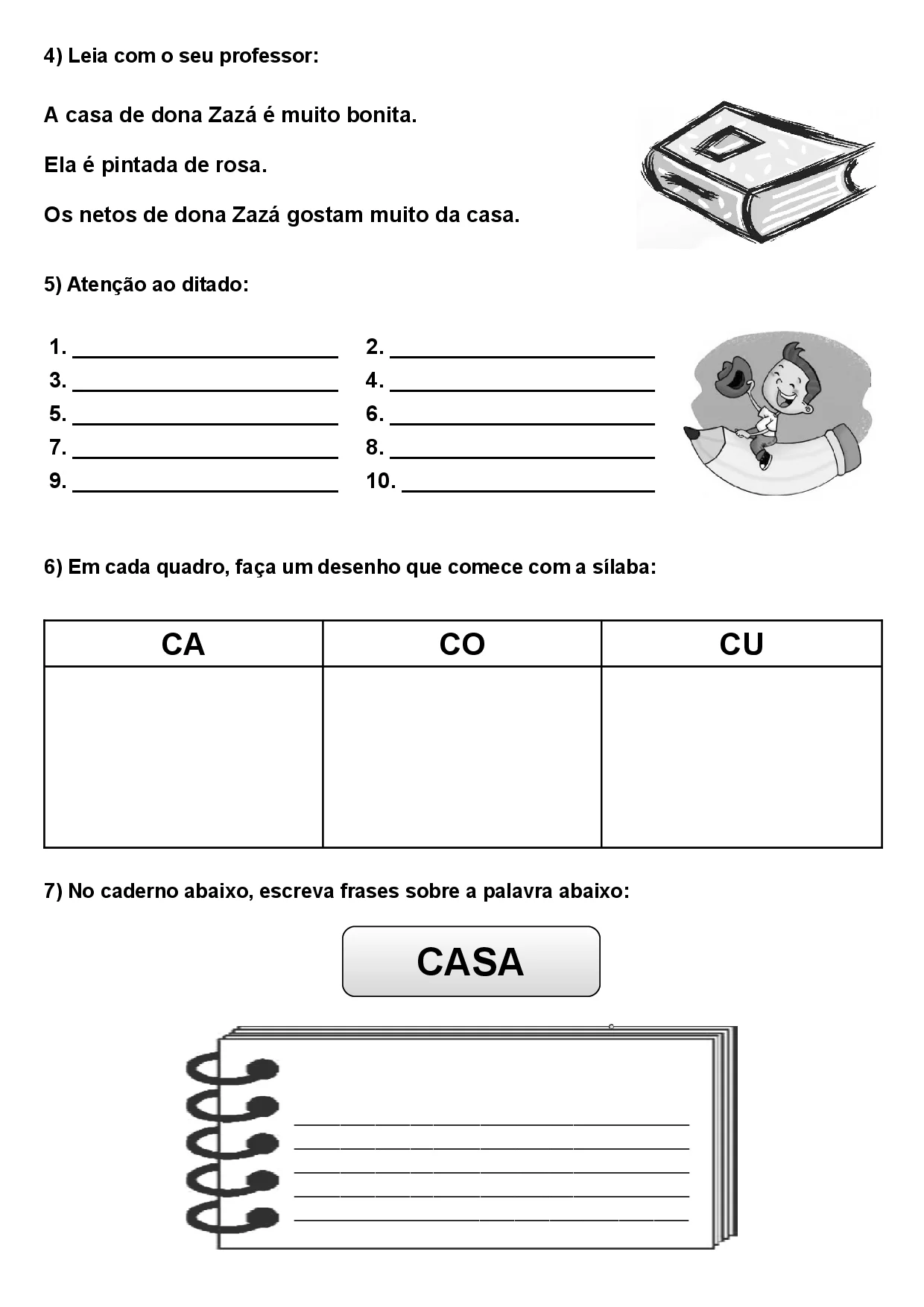 Apostila De Alfabetizacao Para Imprimir PDF Gratis 7