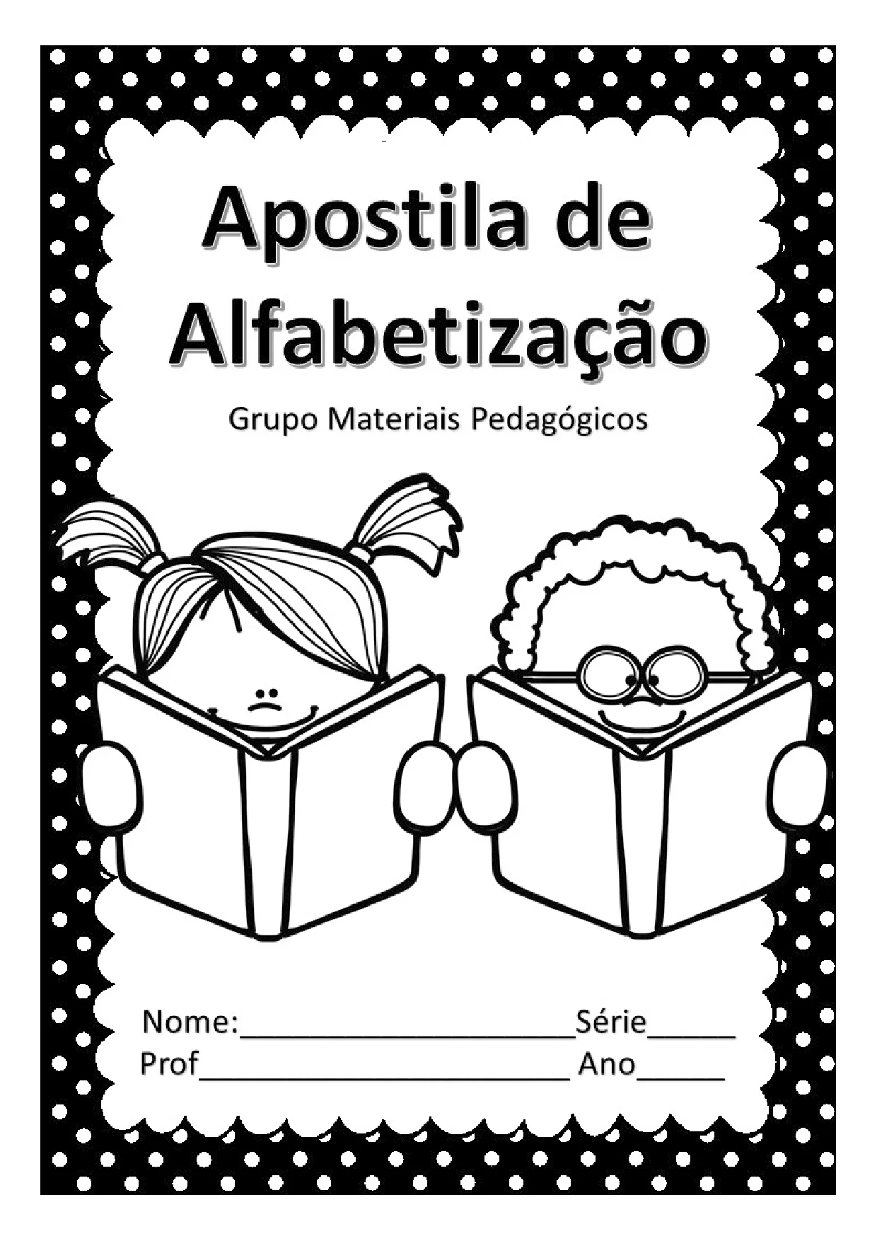 Apostila de Alfabetização para Imprimir - PDF Grátis