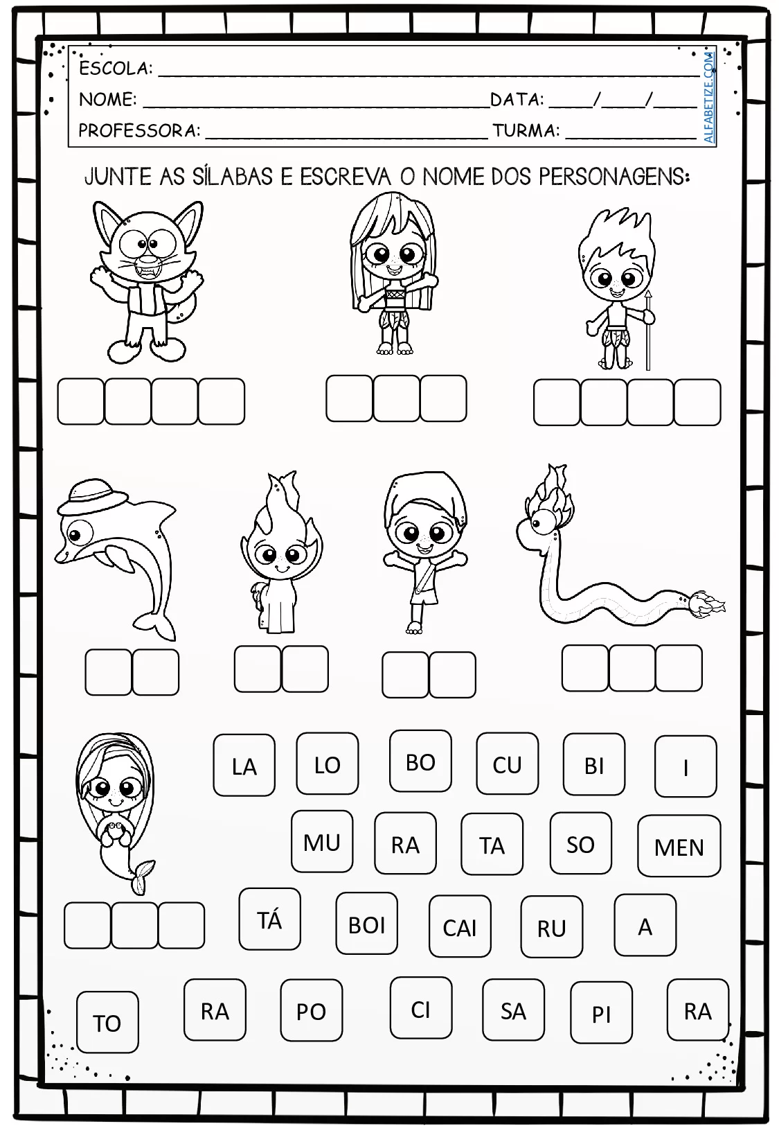 Atividades De Folclore Brasileiro Para Imprimir Em PDF 19