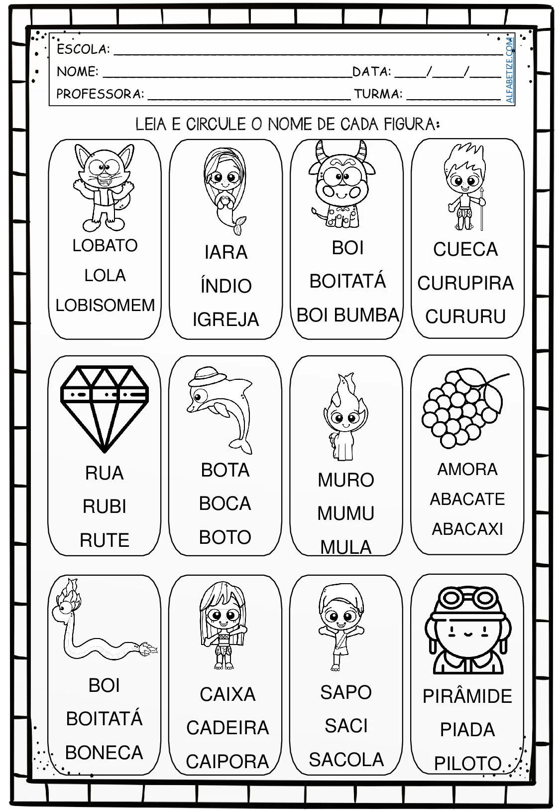 Atividades De Folclore Brasileiro Para Imprimir Em PDF 23