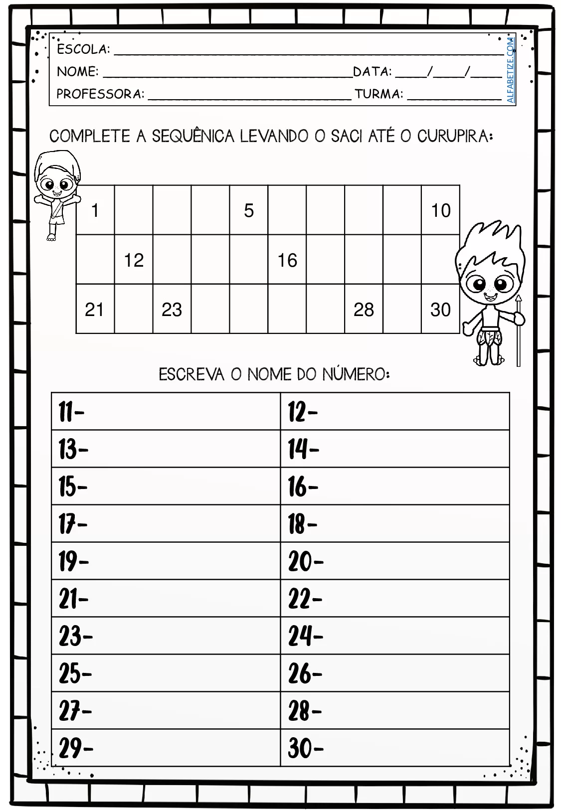 Atividades De Folclore Brasileiro Para Imprimir Em PDF 28