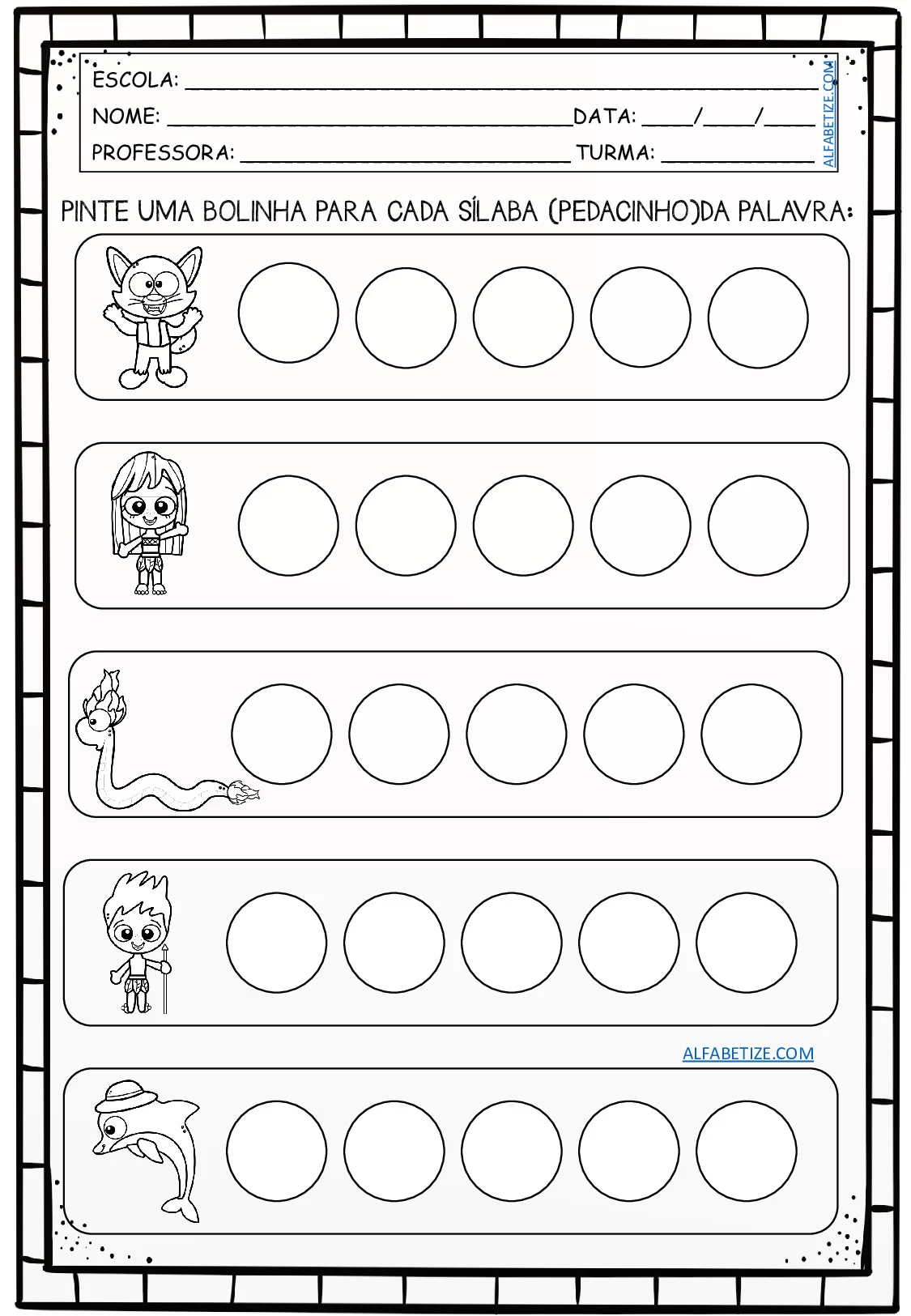 Atividades De Folclore Brasileiro Para Imprimir Em PDF 4