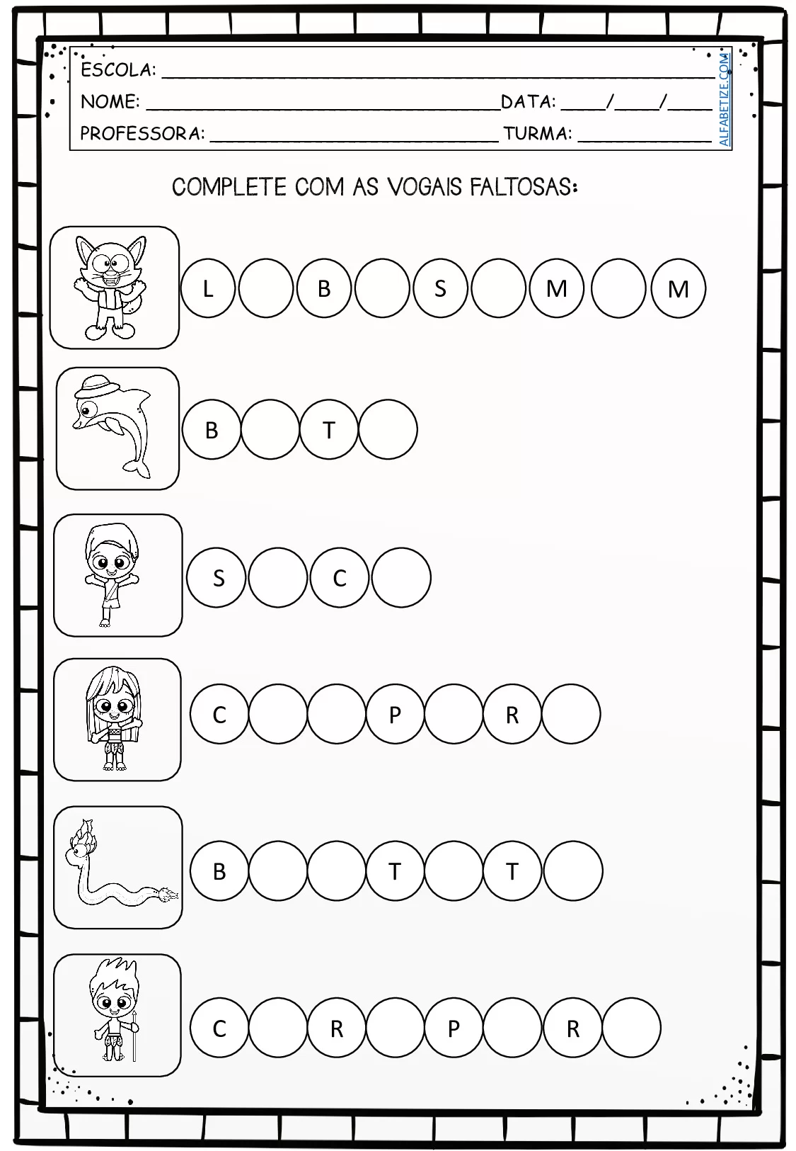 Atividades De Folclore Brasileiro Para Imprimir Em PDF 7