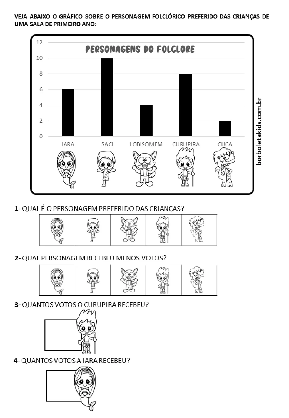 Atividades De Folclore Para Imprimir Em PDF 4