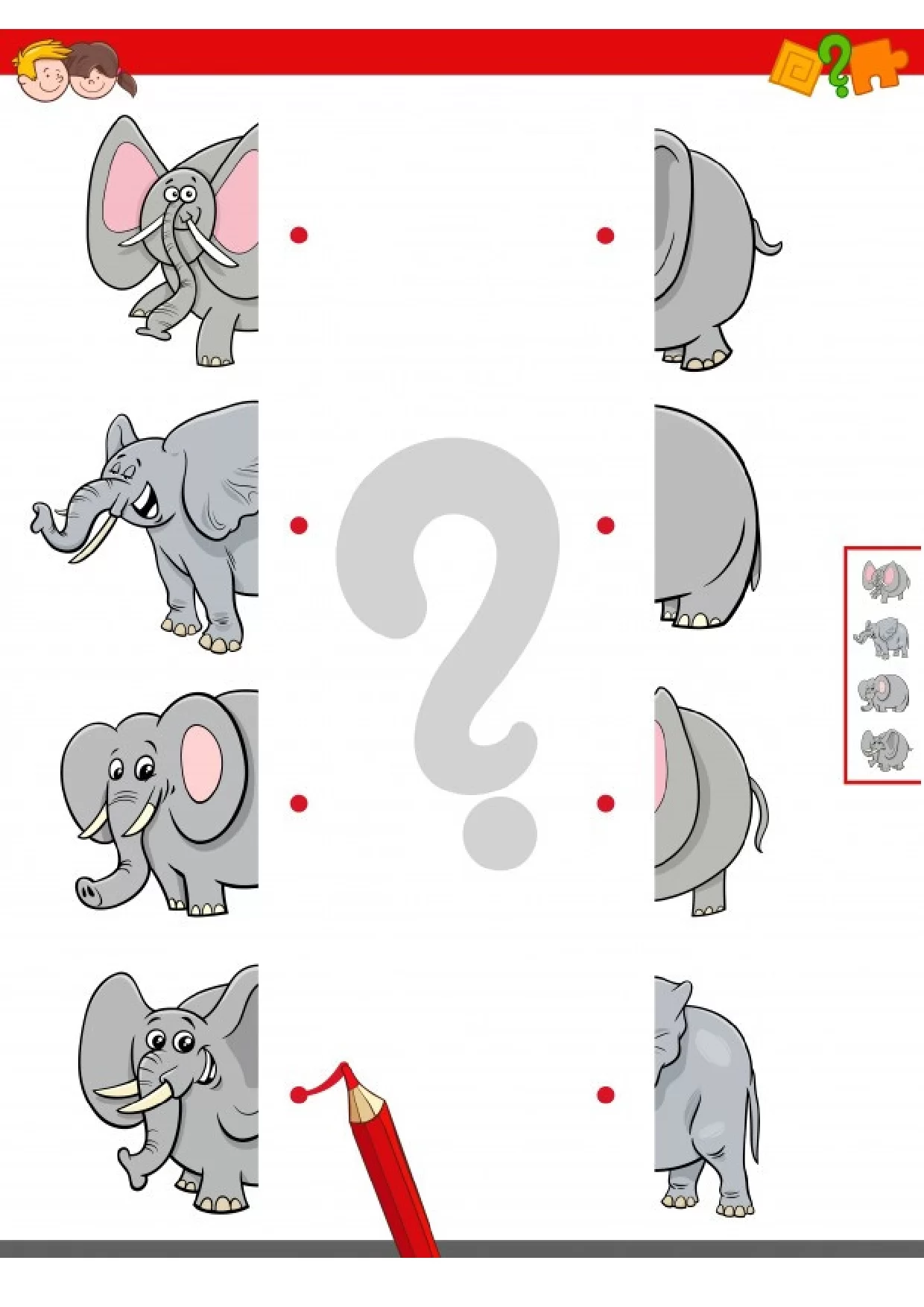 Atividades De Ligar As Metades De Animais Educacao Infantil 28