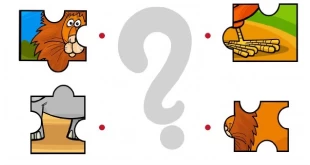 Atividades de ligar as Metades de Animais Educação Infantil