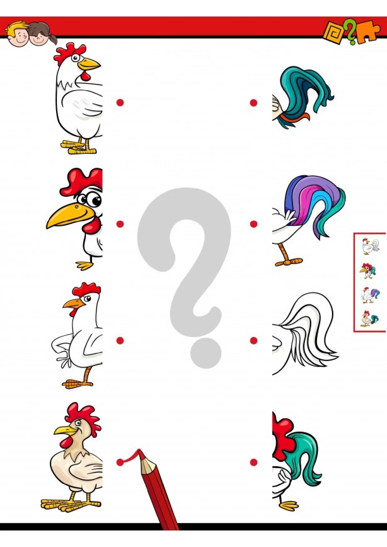 Atividades De Ligar As Metades De Animais Educacao Infantil 6