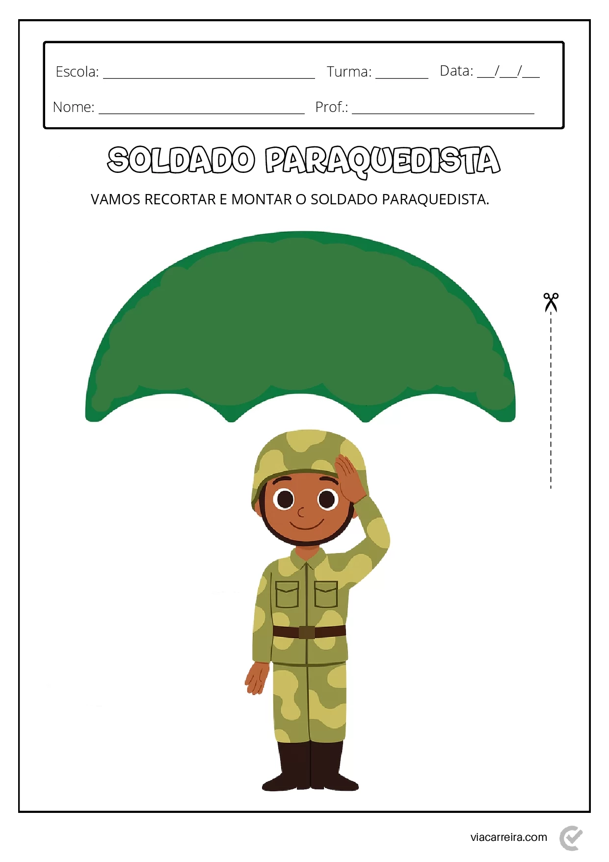 Atividades Dia Do Soldado Em PDF Para Imprimir 5