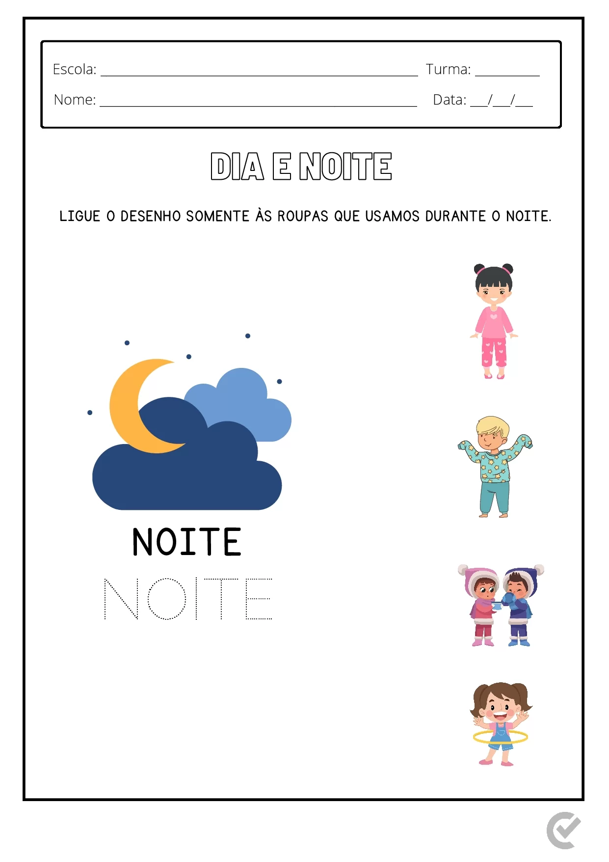 Atividades Dia E Noite Em Pdf Para Educacao Infantil 11