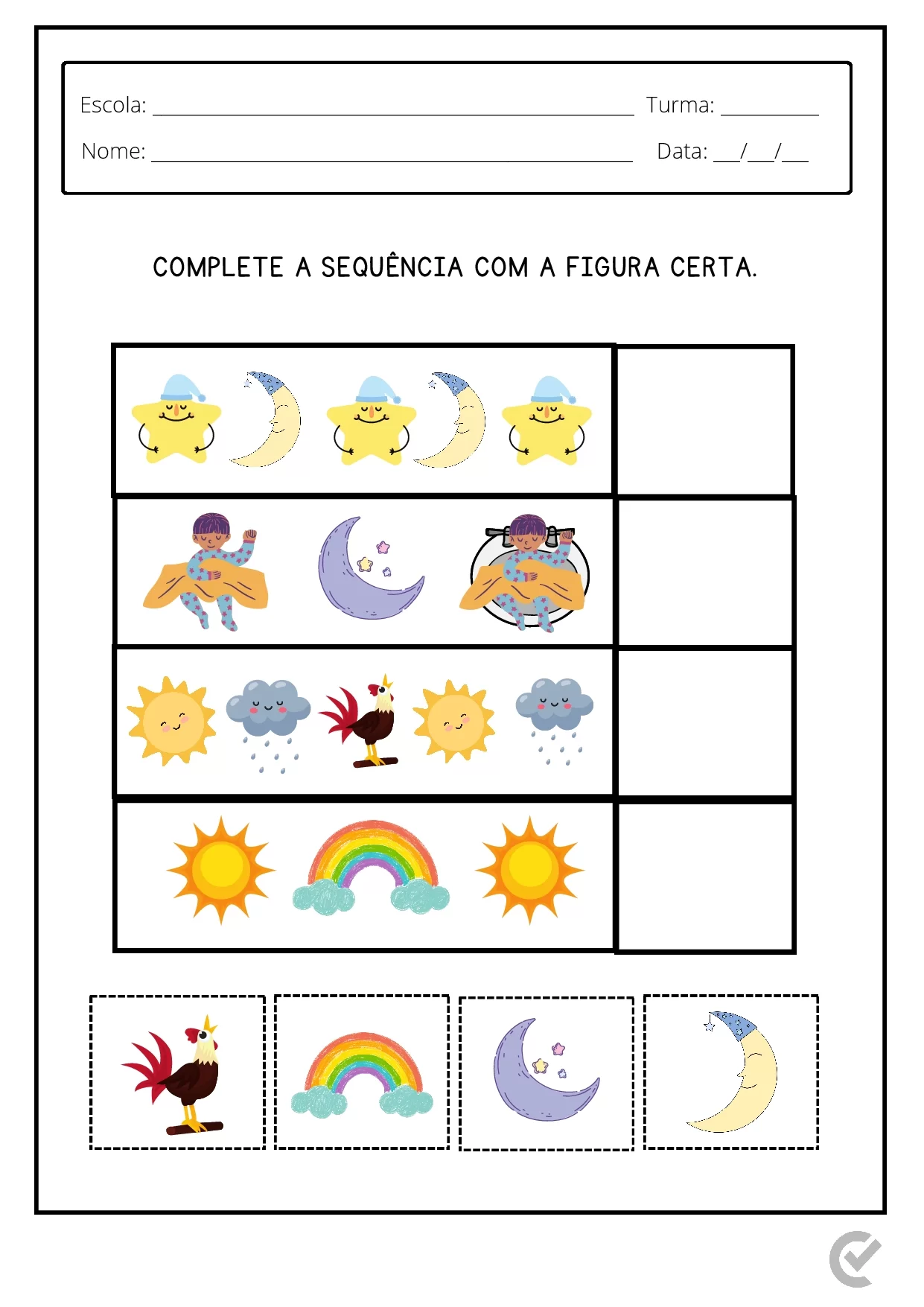 Atividades Dia E Noite Em Pdf Para Educacao Infantil 13