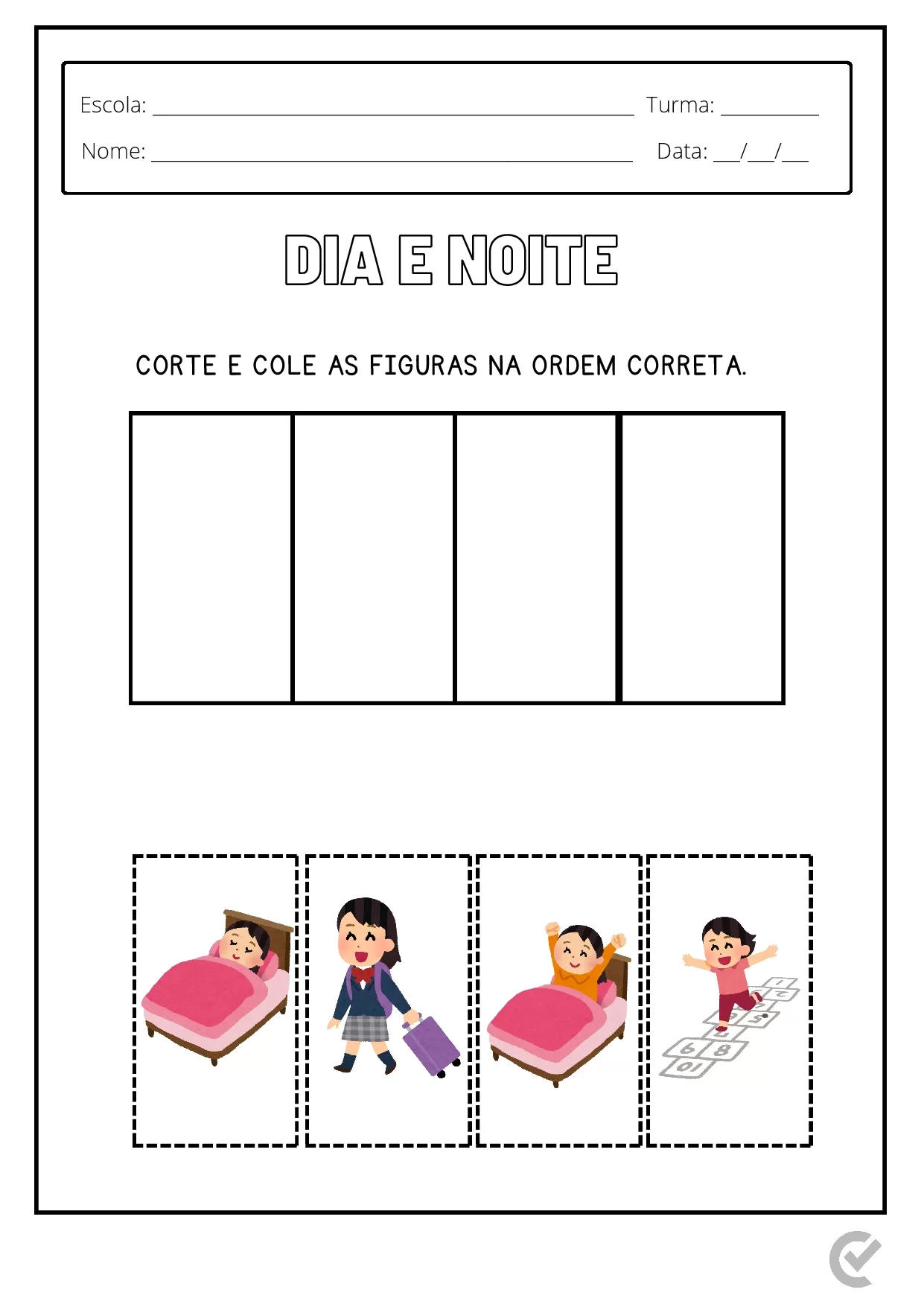 Atividades Dia E Noite Em Pdf Para Educacao Infantil 14