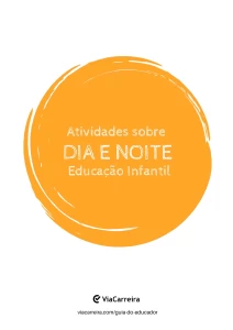 Atividades dia e noite em pdf para educação infantil