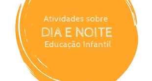 Atividades dia e noite em pdf para educação infantil