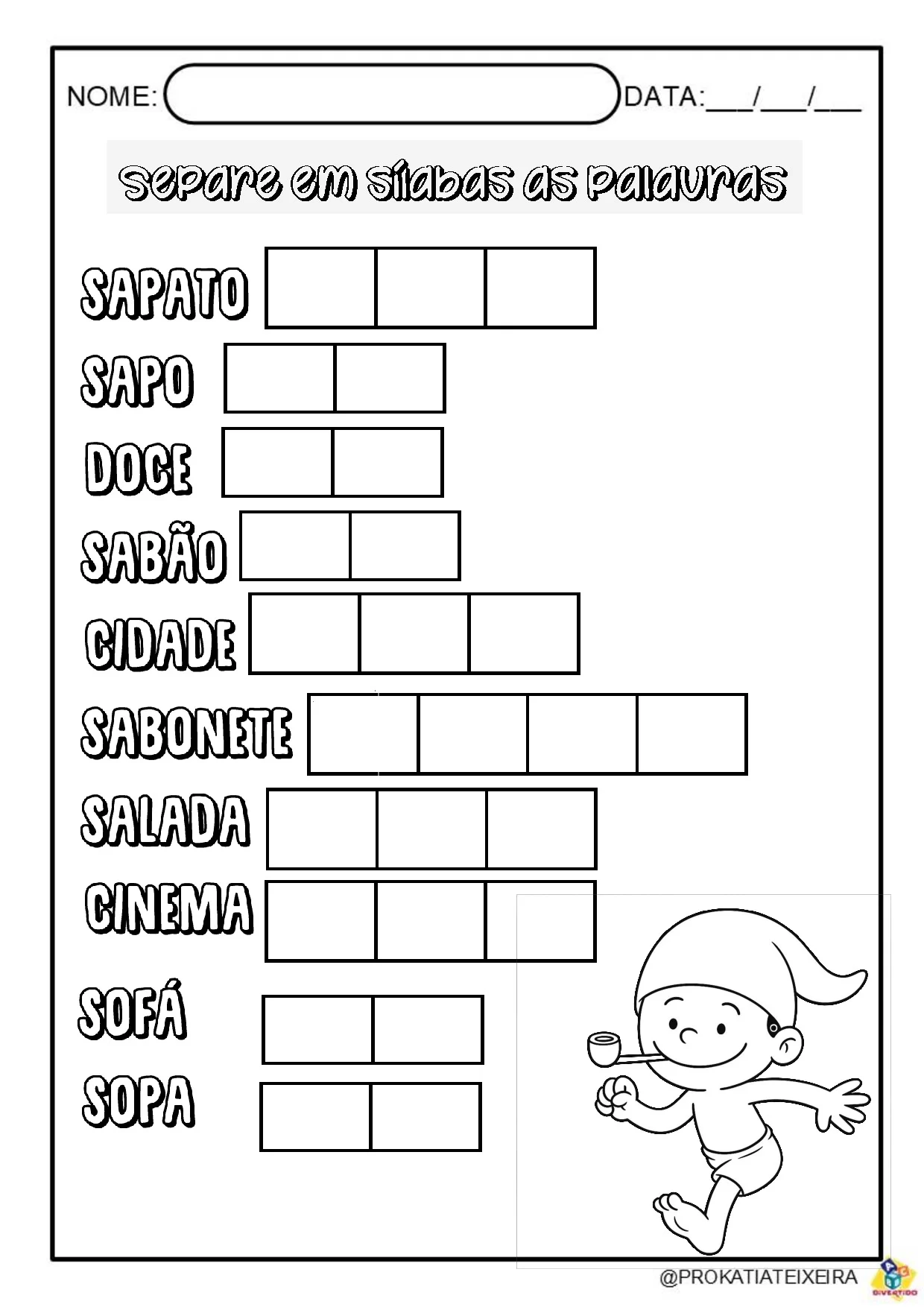 Atividades Do Saci Perere Folclore Pre Escola E 1o Ano 13