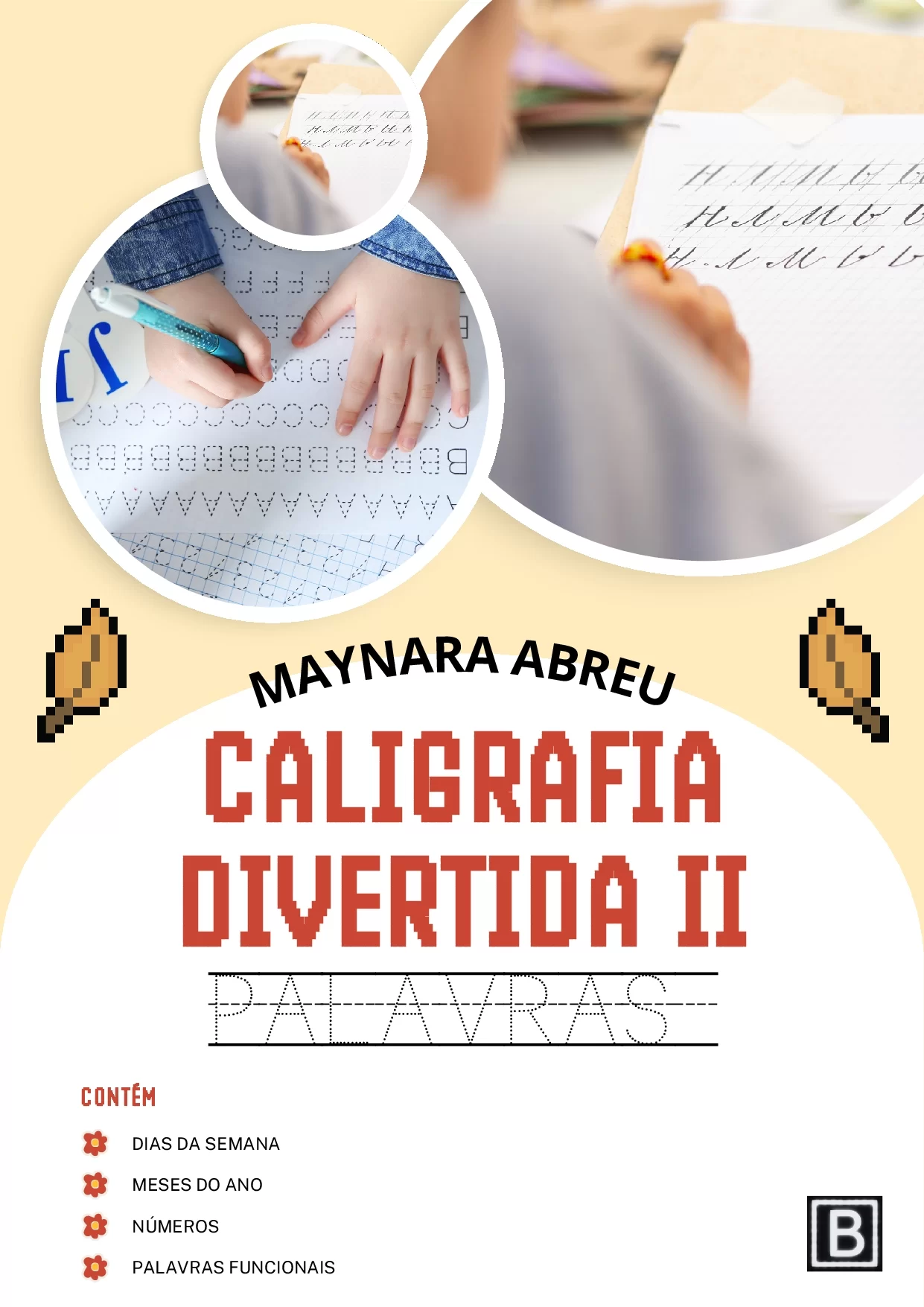 Caligrafia para Imprimir - Dias da Semana e Meses (PDF)