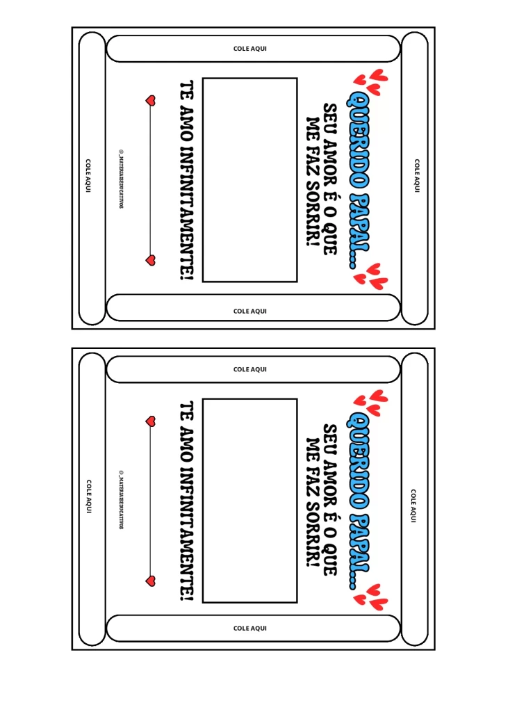 Cartão Sorriso para o Dia dos Pais – Baixe Grátis