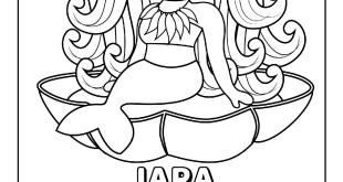 Desenho para colorir: Lendas do Folclore em PDF