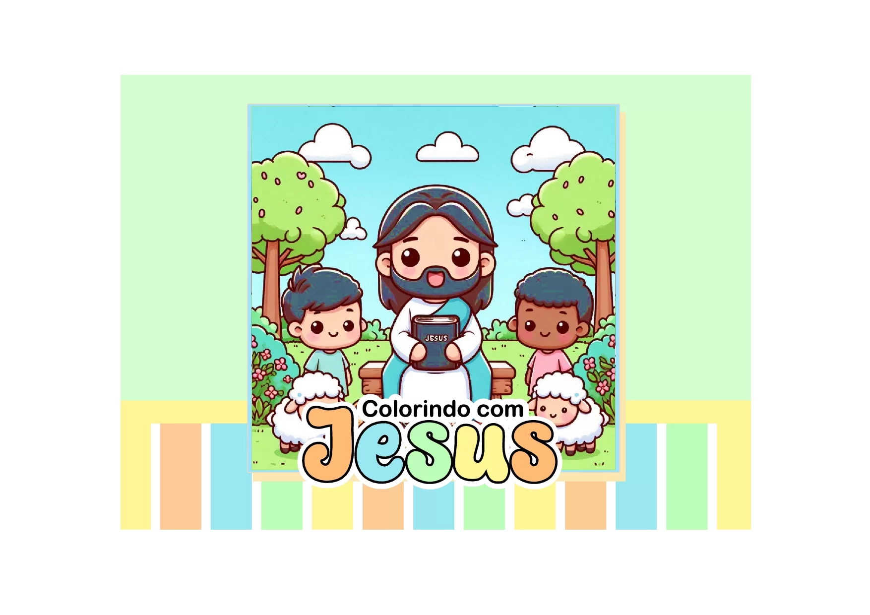 Desenhos Bíblicos para Colorir – ilustração 2
