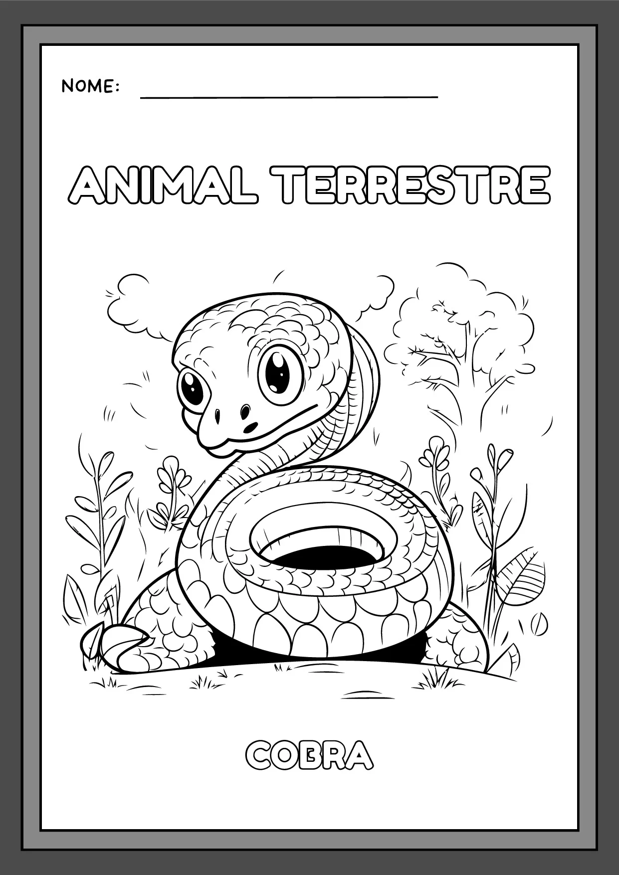 Desenhos De Animais Para Colorir Em PDF 3