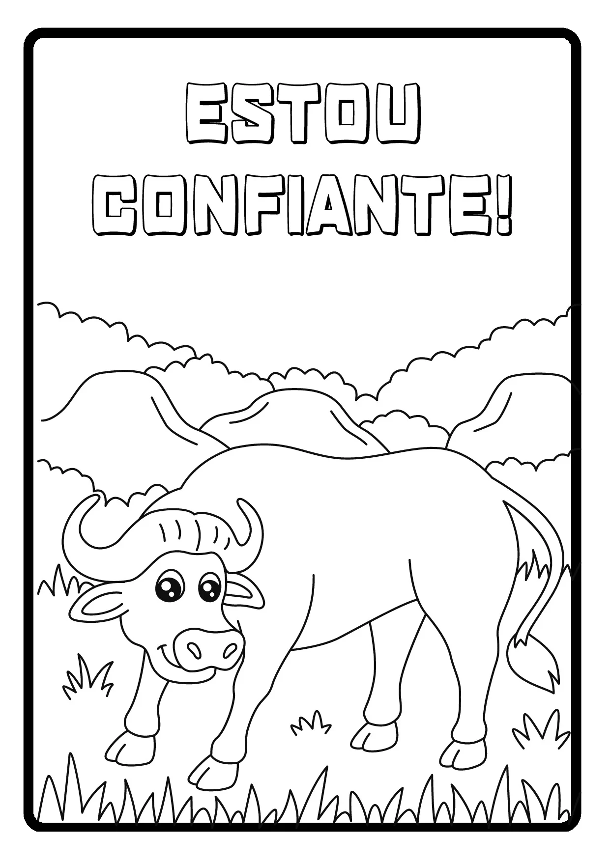 Desenhos Para Colorir E Imprimir Com Animais 12