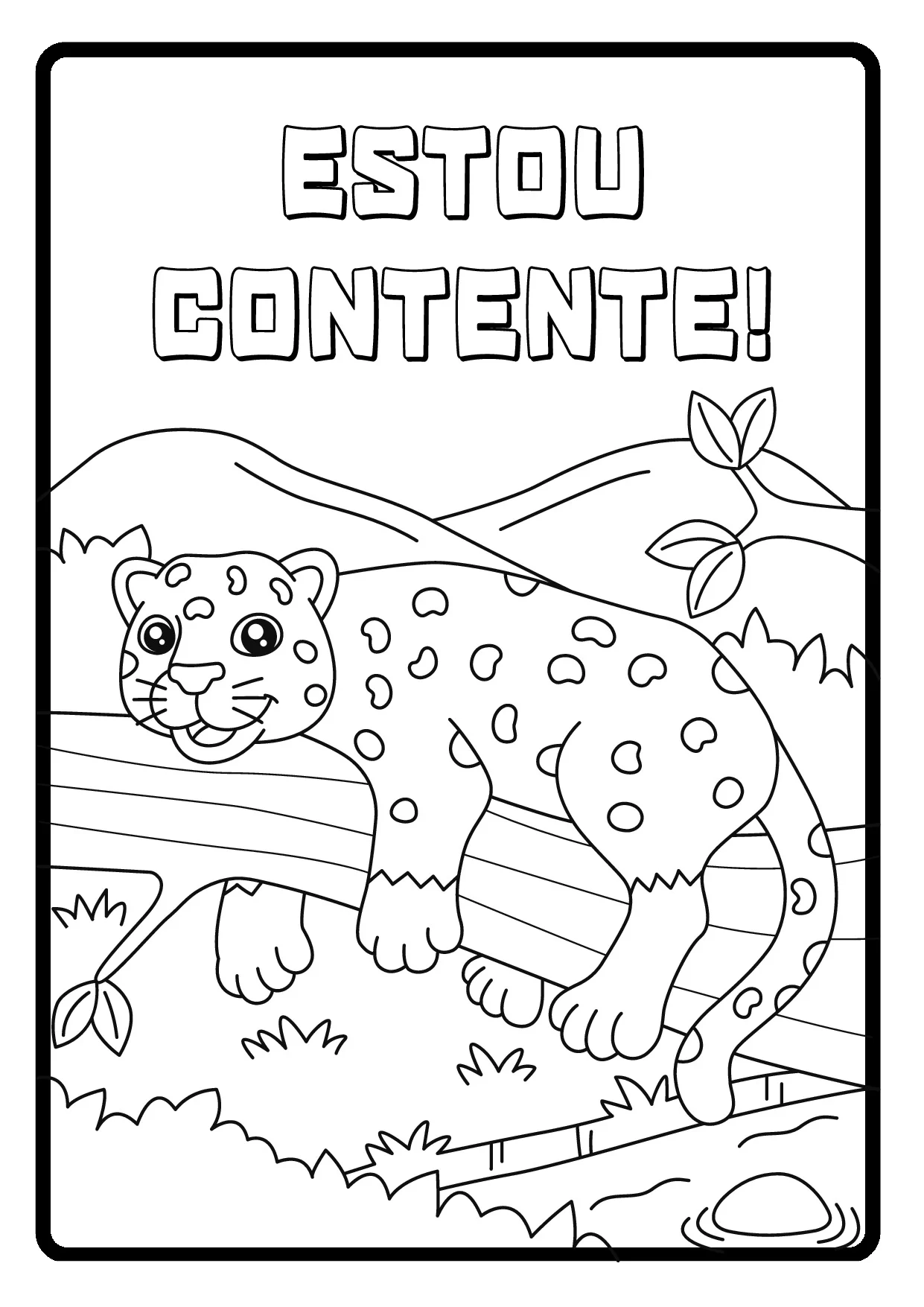 Desenhos Para Colorir E Imprimir Com Animais 14
